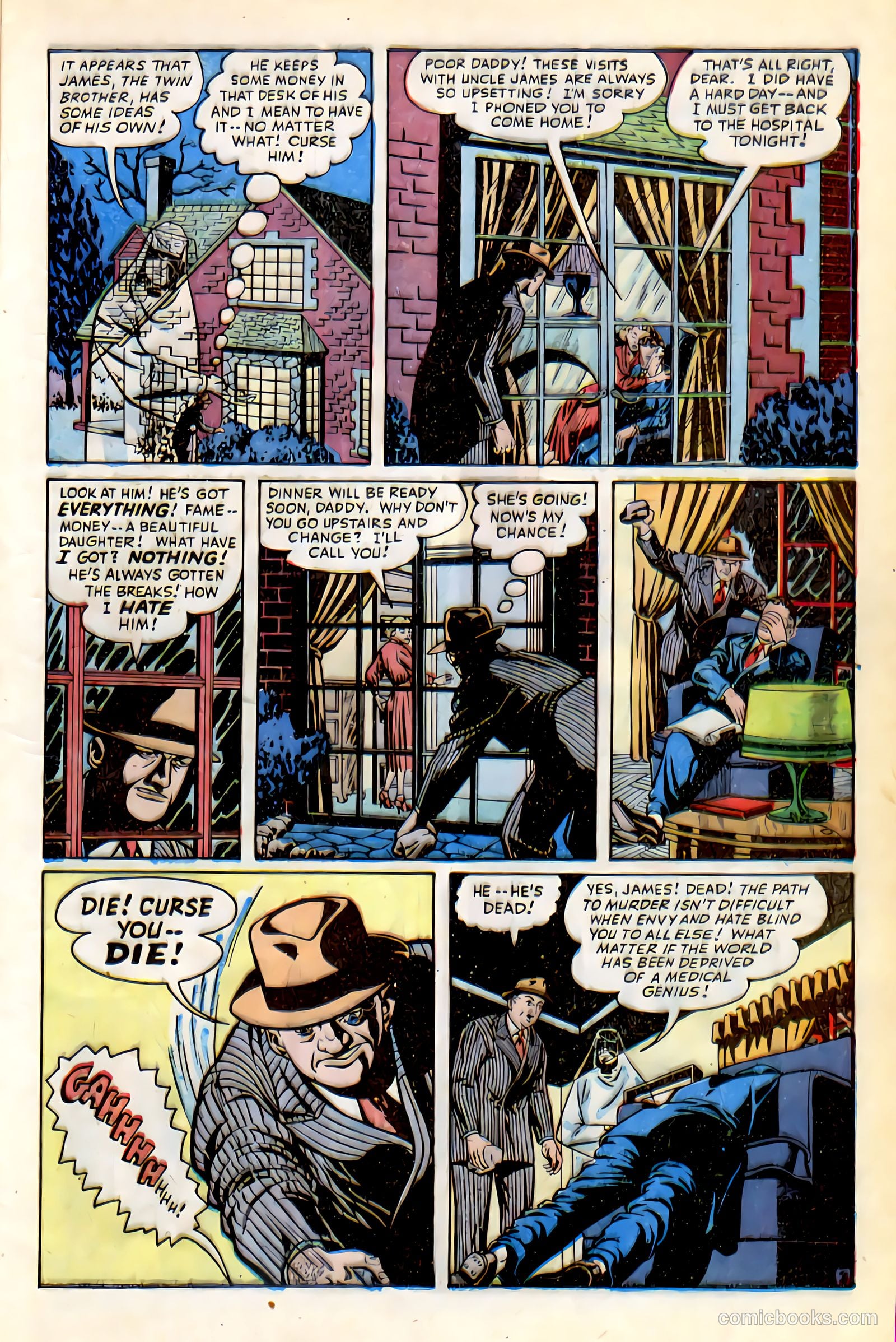 Super-Mystery Comics v8 #4 — page 5 of 36
