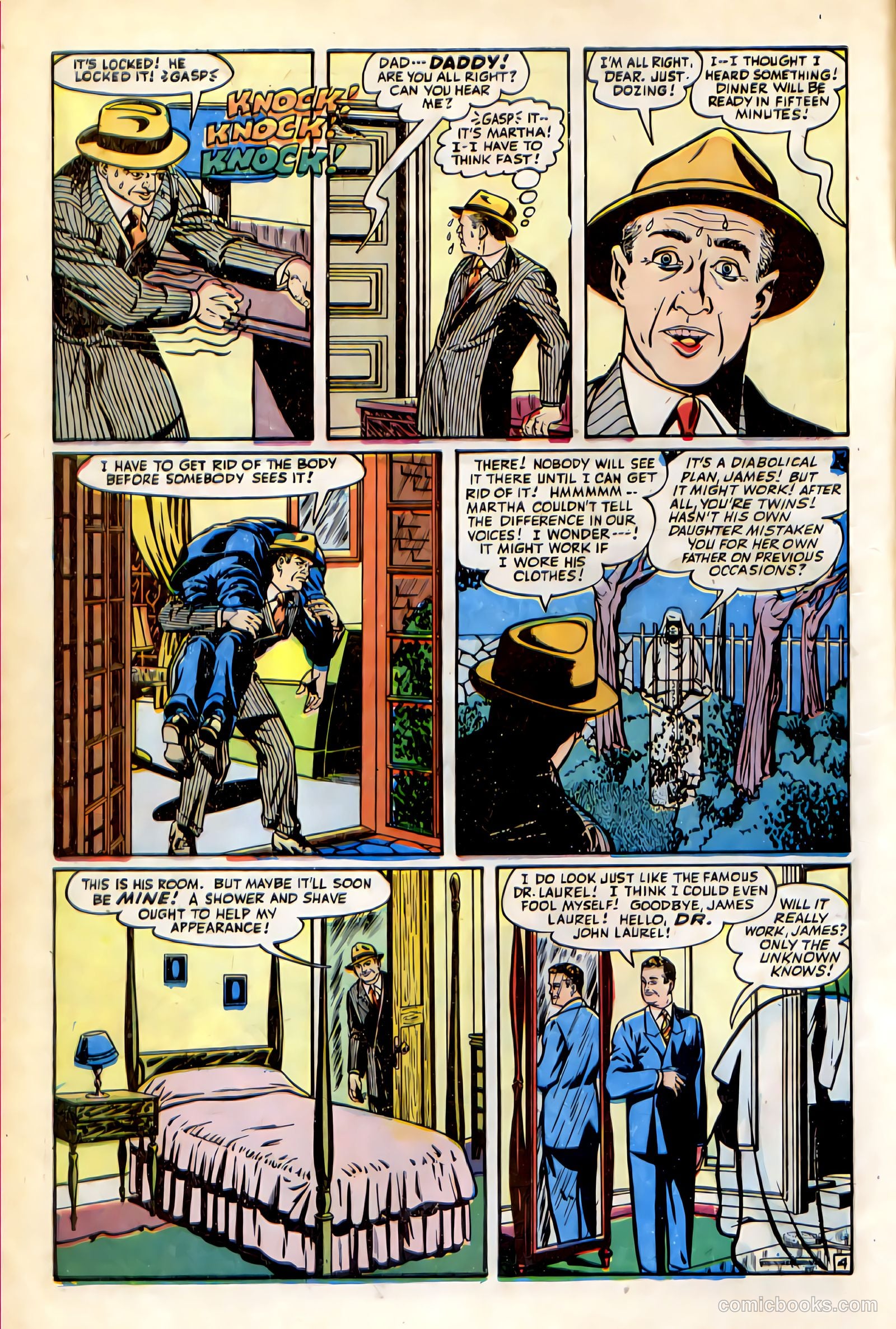 Super-Mystery Comics v8 #4 — page 6 of 36