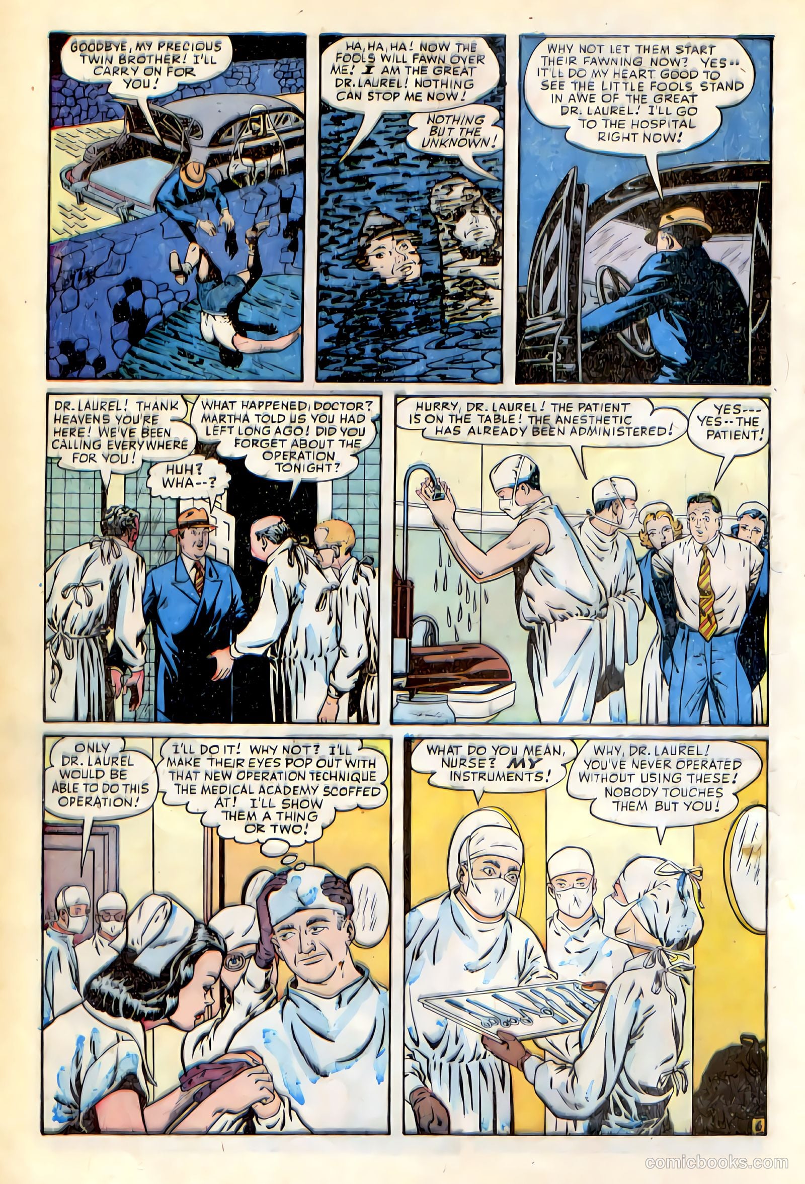 Super-Mystery Comics v8 #4 — page 8 of 36