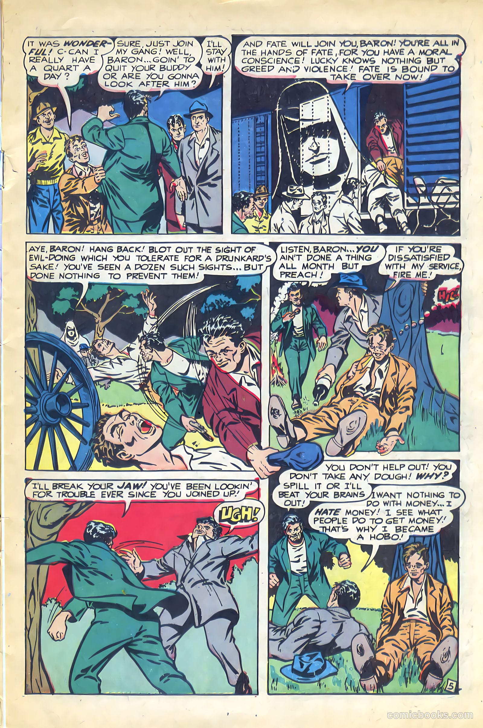 Super-Mystery Comics v8 #6 — page 7 of 36