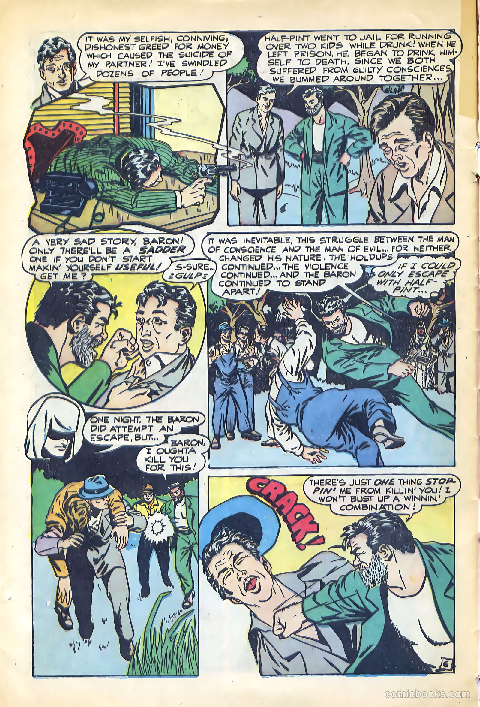 Super-Mystery Comics v8 #6 — page 8 of 36