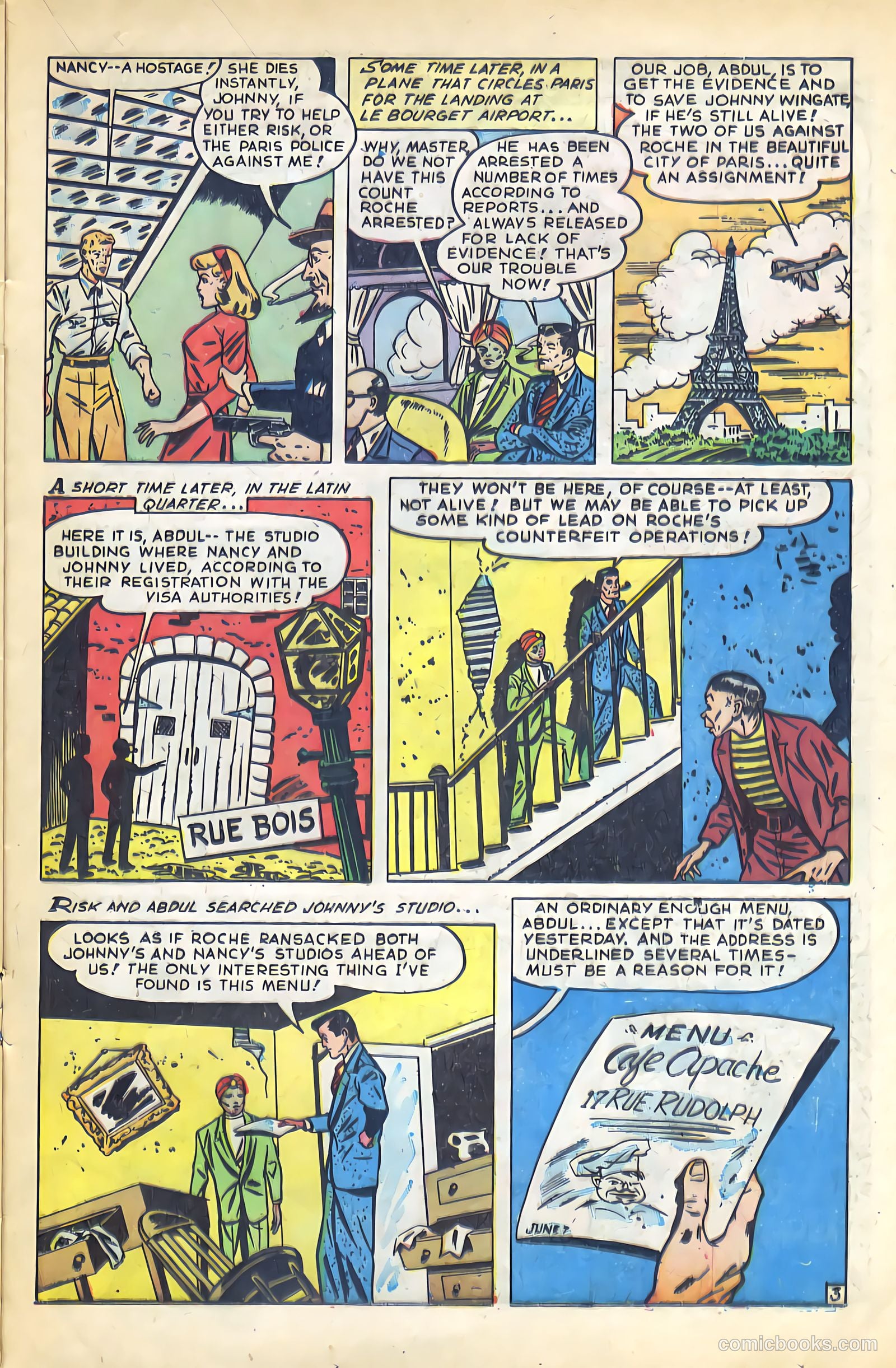 Super-Mystery Comics v8 #6 — page 21 of 36