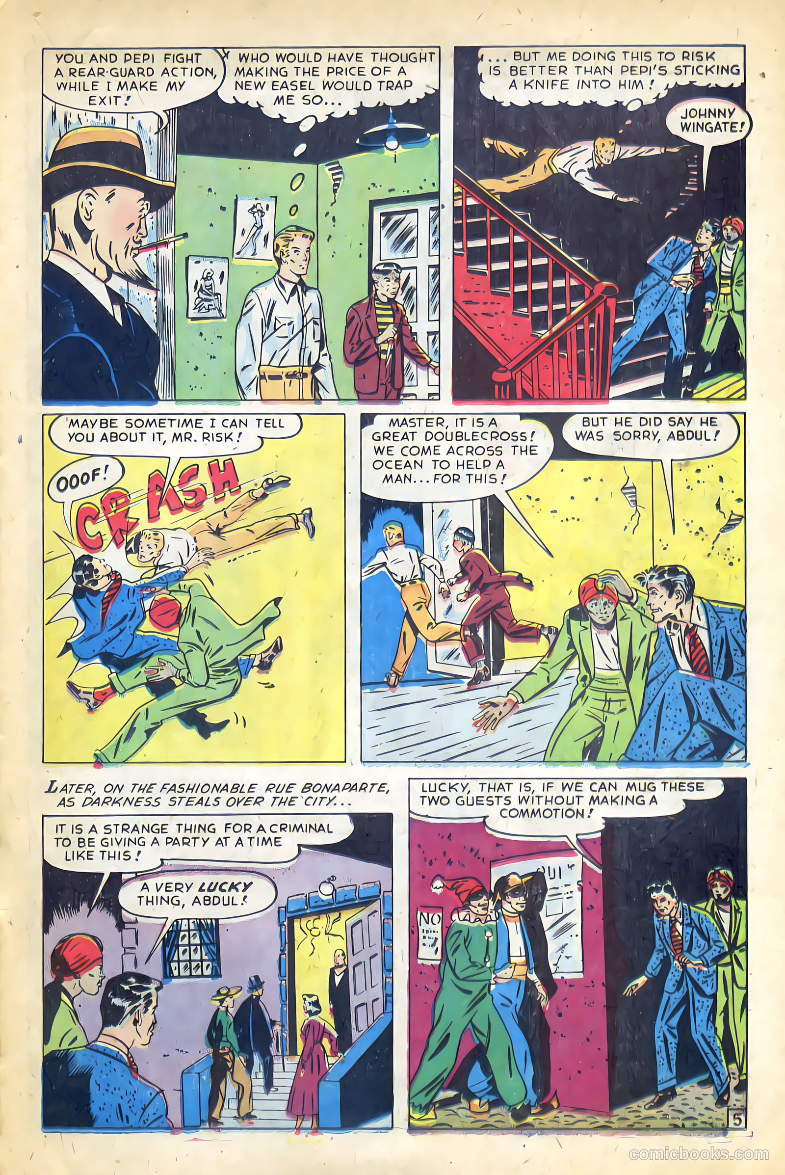 Super-Mystery Comics v8 #6 — page 23 of 36