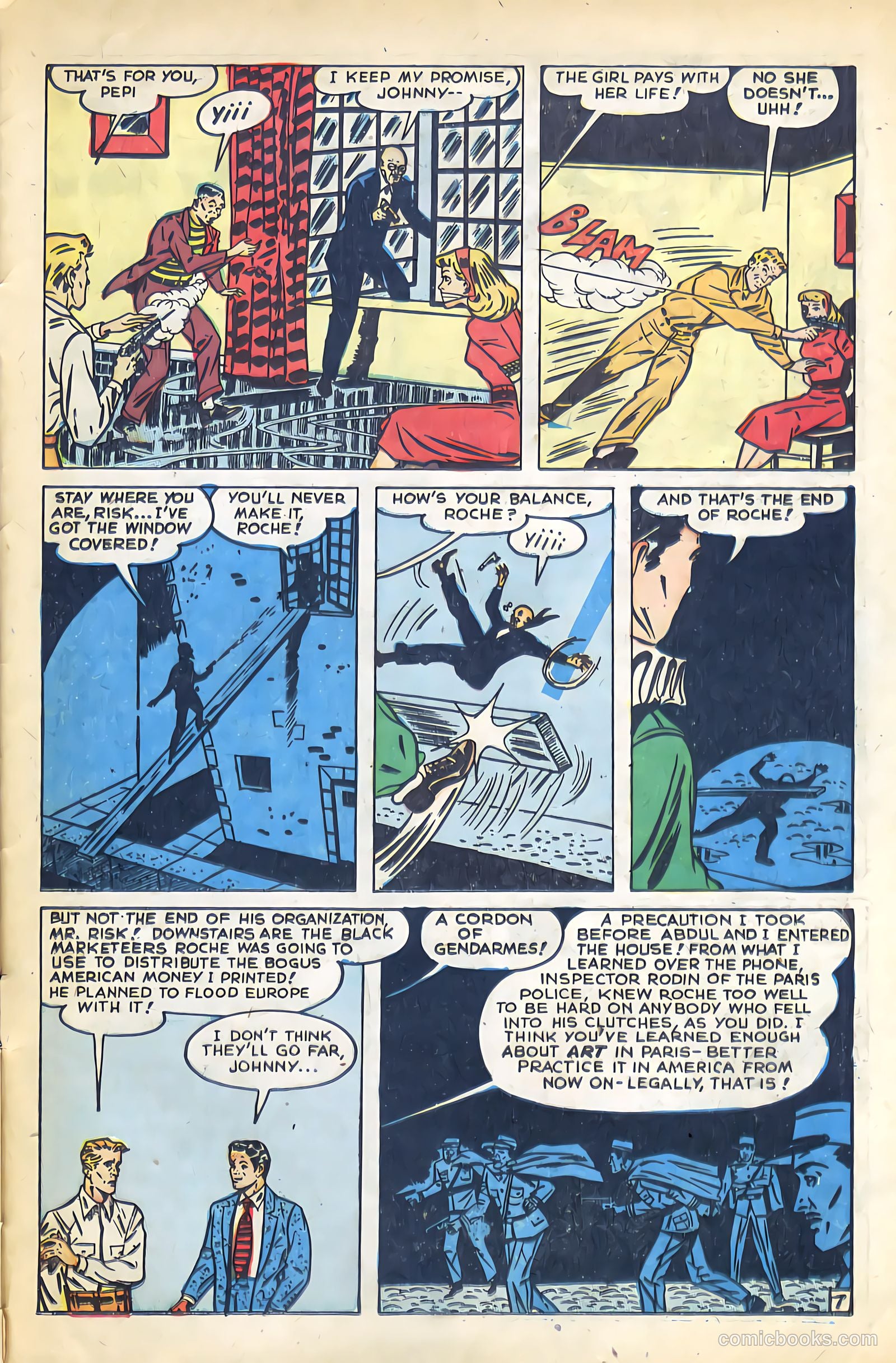 Super-Mystery Comics v8 #6 — page 25 of 36