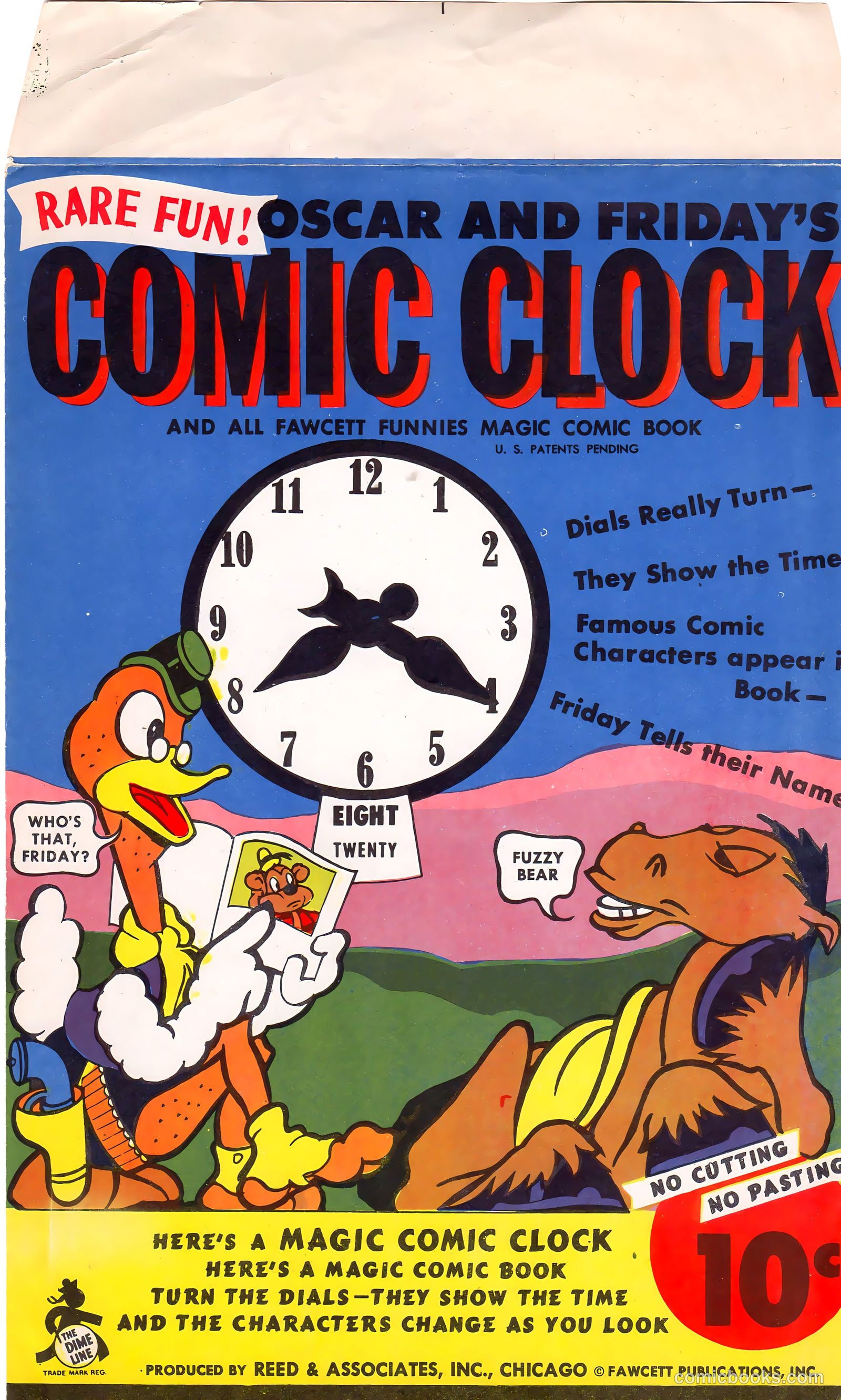 oscar and friday s comic clock #nn