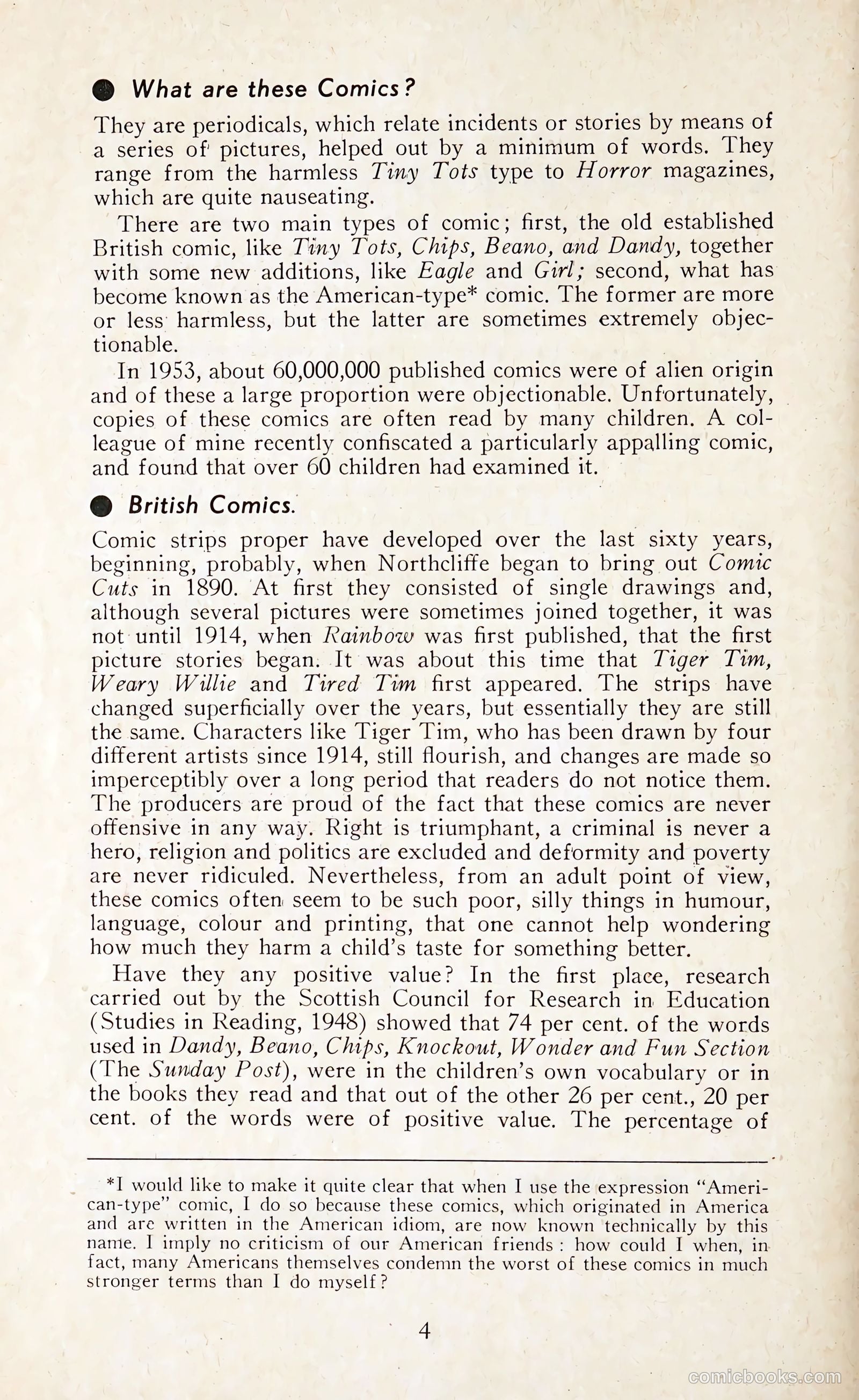 comics and your children george h pumphrey comics campaign council uk #nn (1954) — page 4 of 24