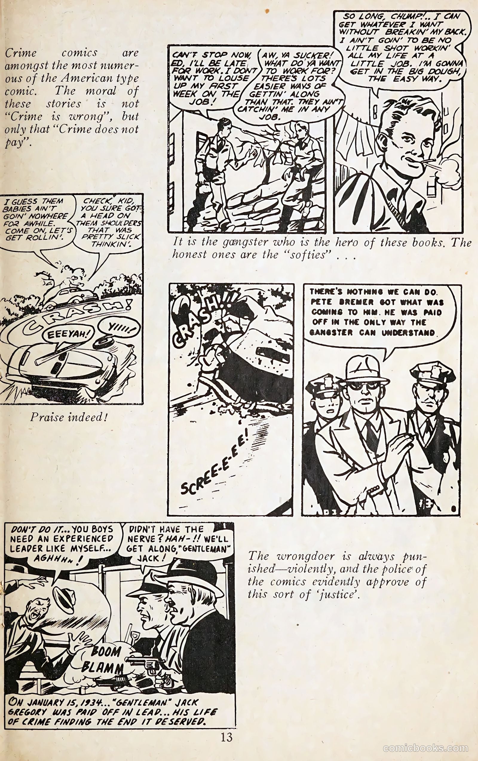 comics and your children george h pumphrey comics campaign council uk #nn (1954) — page 13 of 24