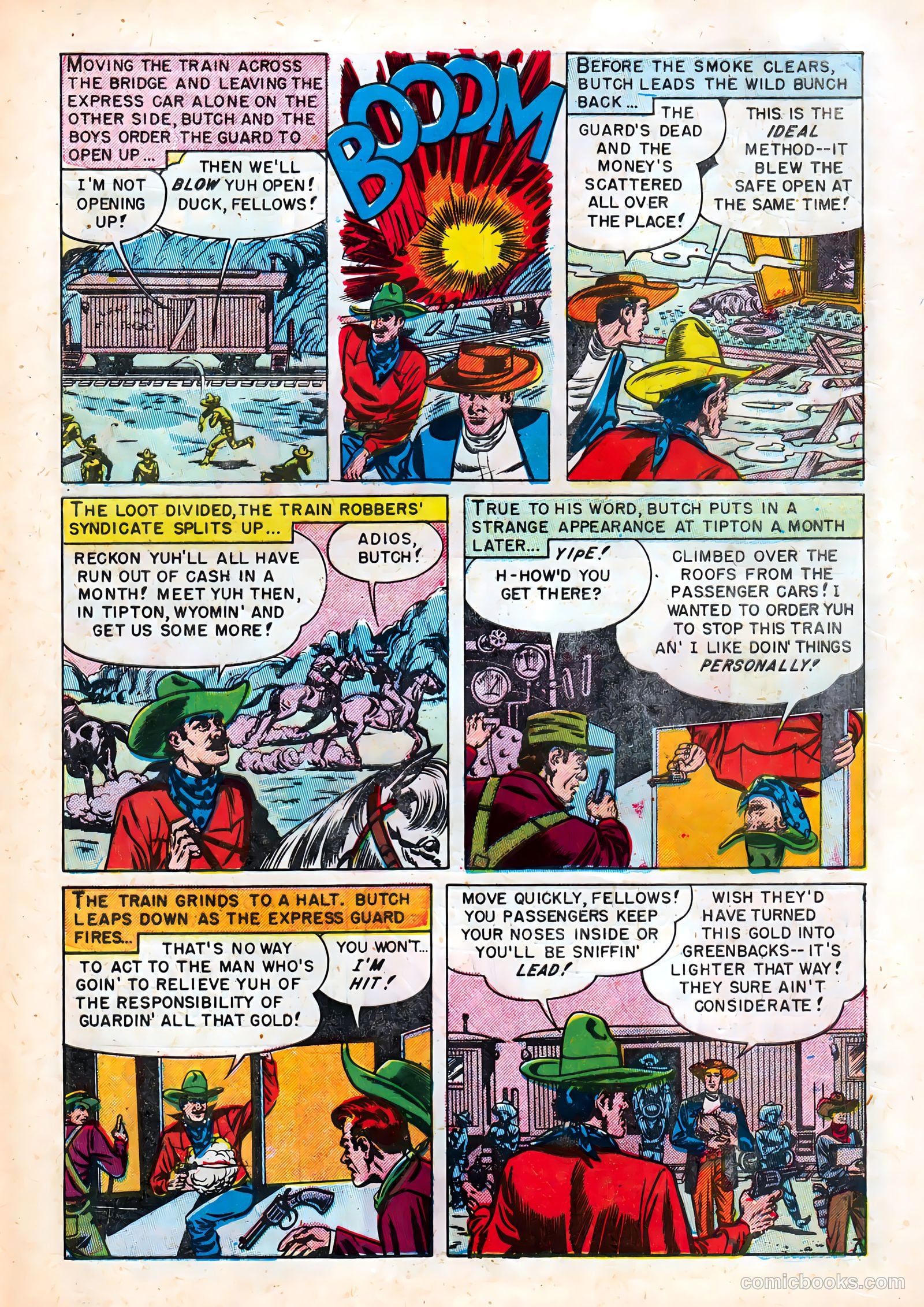 Butch Cassidy #nn (1971) — page 9 of 37