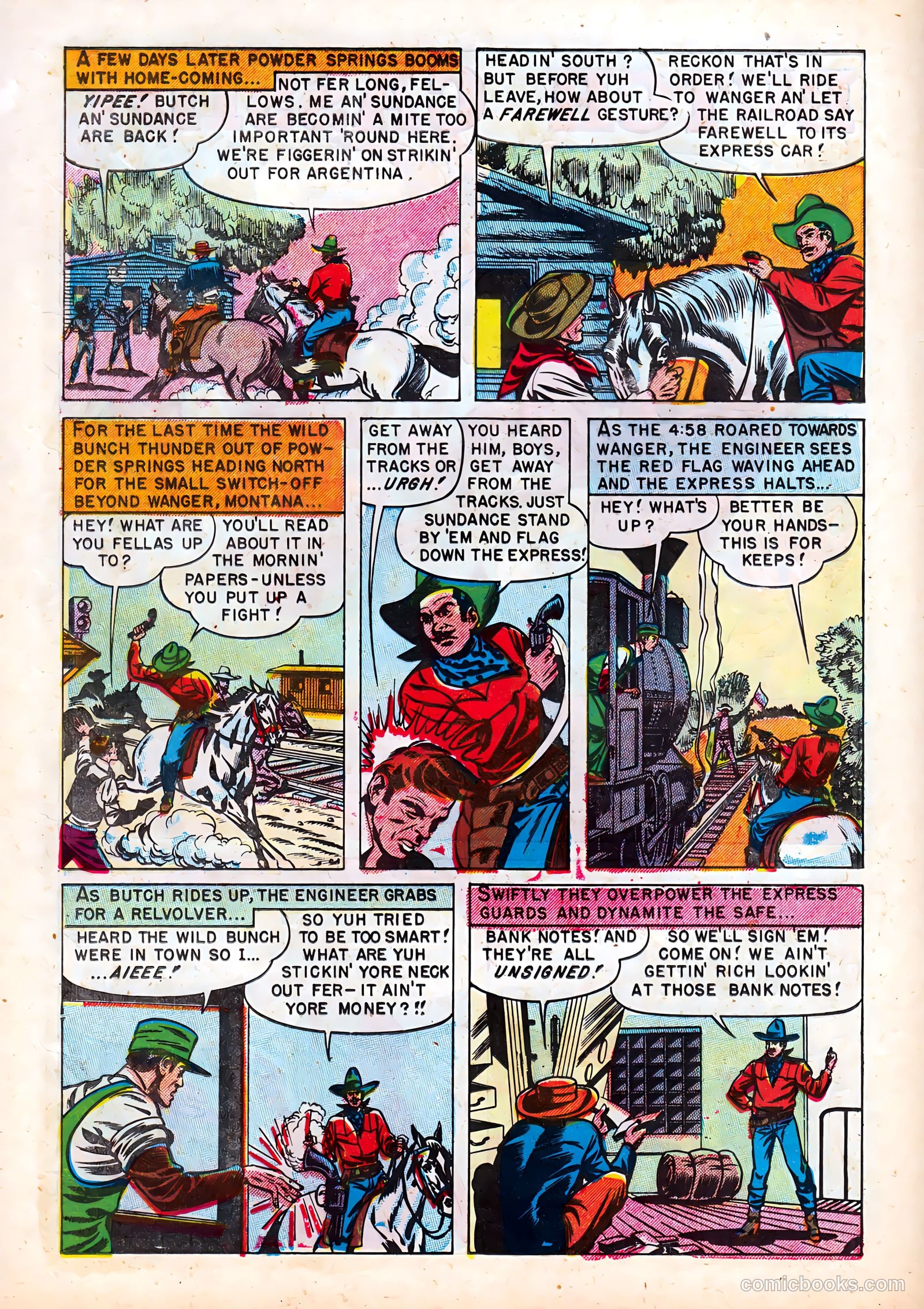 Butch Cassidy #nn (1971) — page 12 of 37