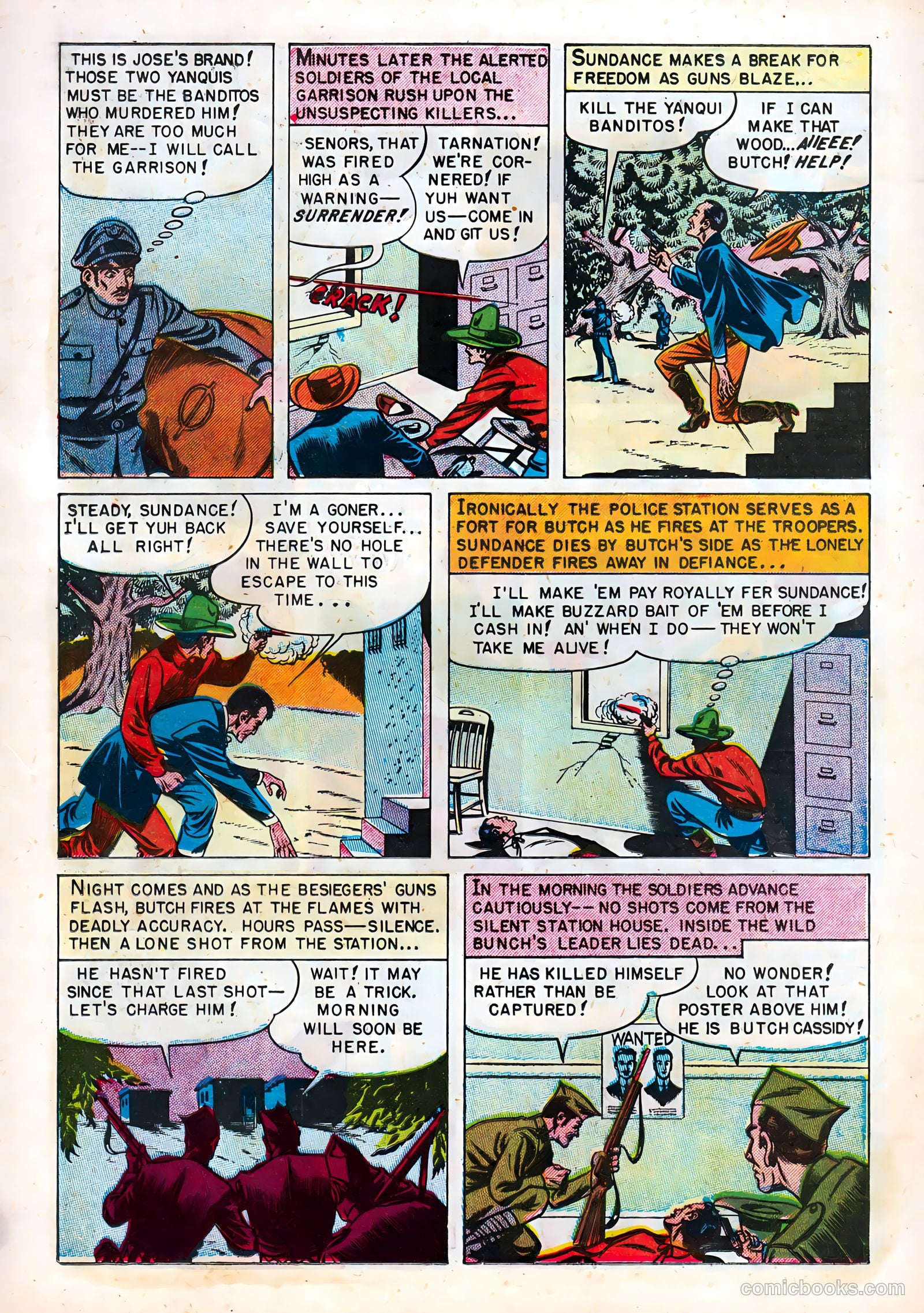 Butch Cassidy #nn (1971) — page 18 of 37