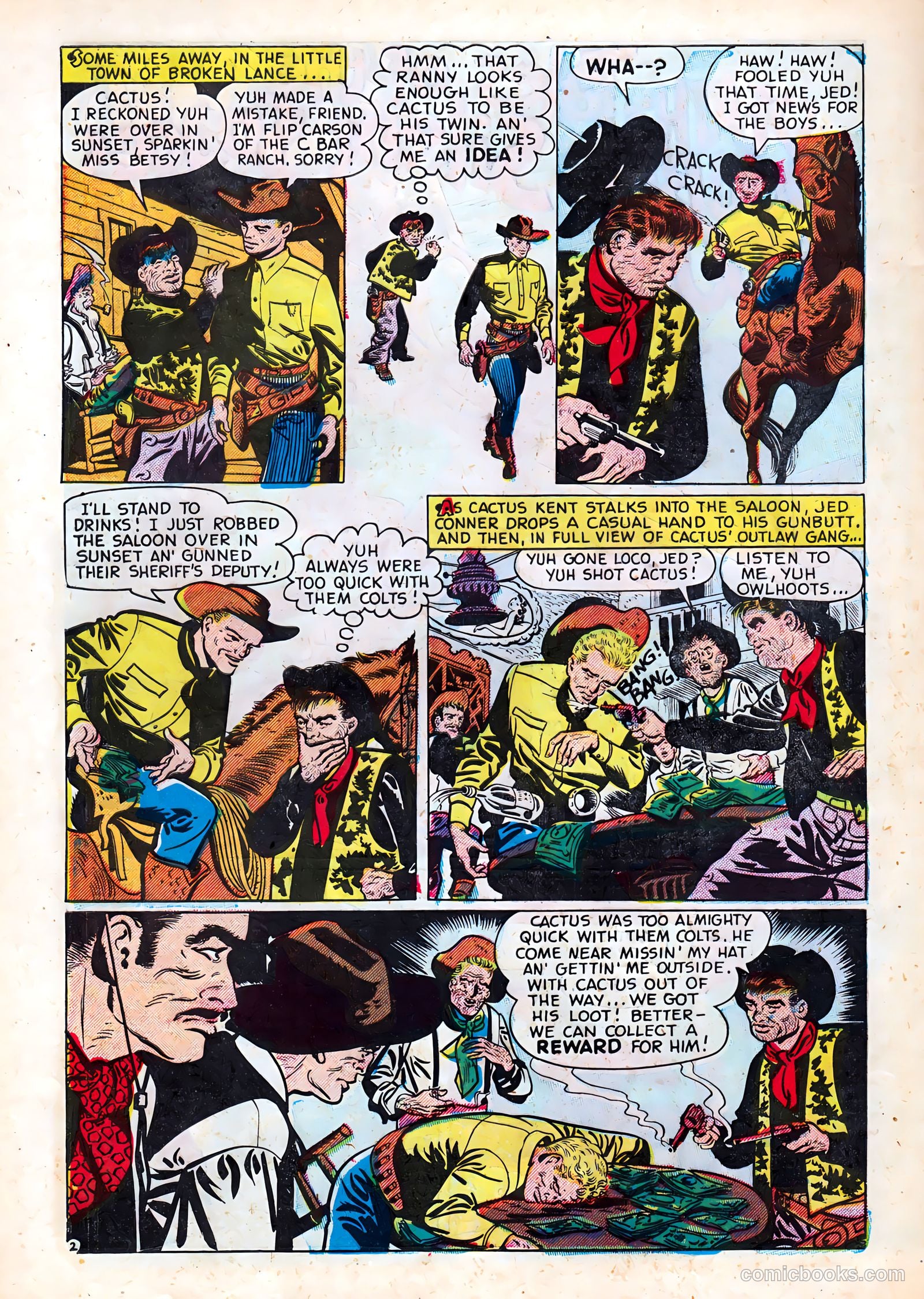 Butch Cassidy #nn (1971) — page 28 of 37