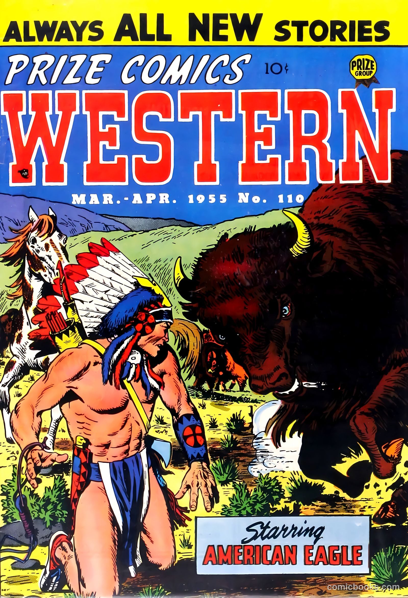 Prize Comics Western #110