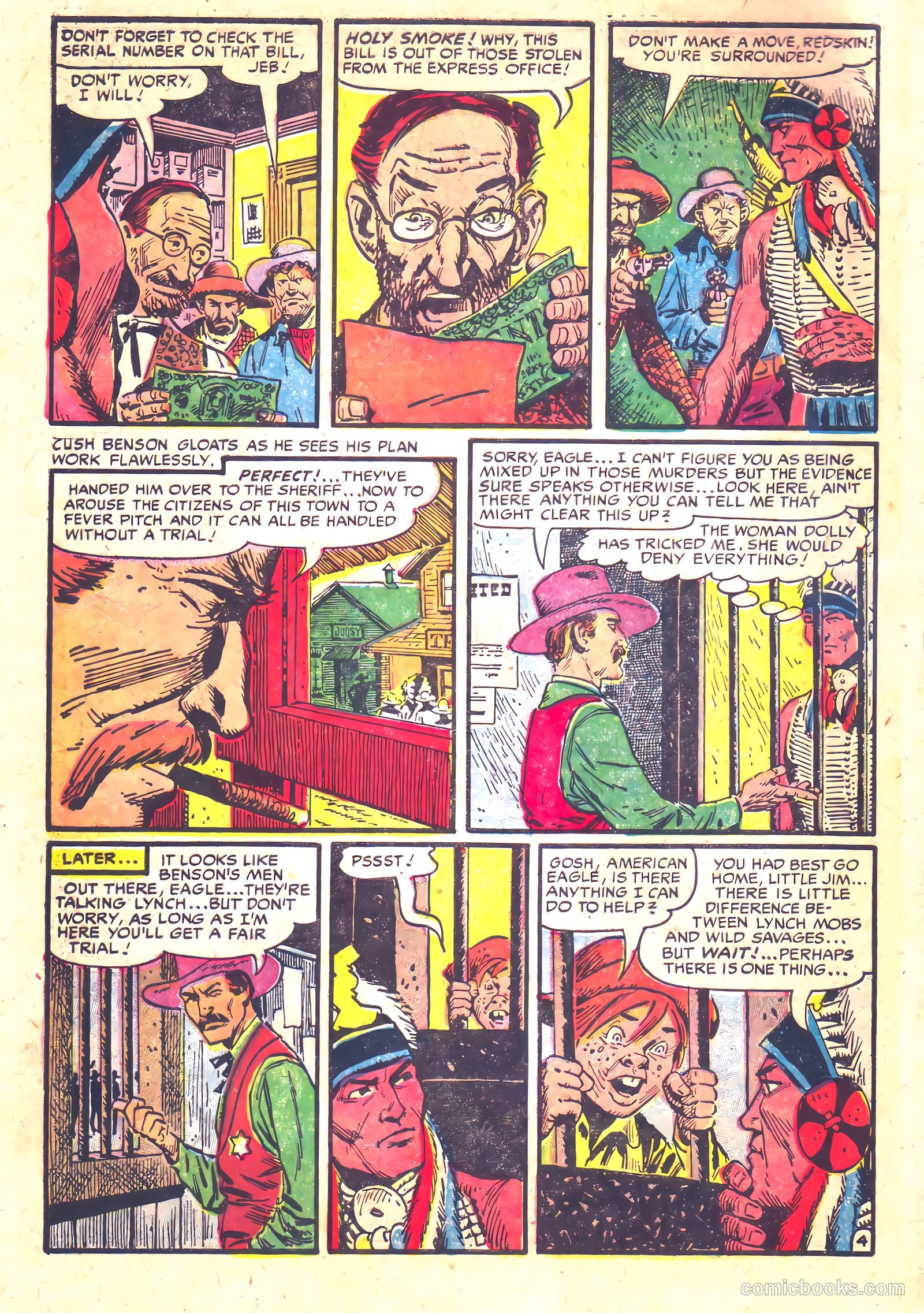 Prize Comics Western #110 (1950) — page 6 of 36