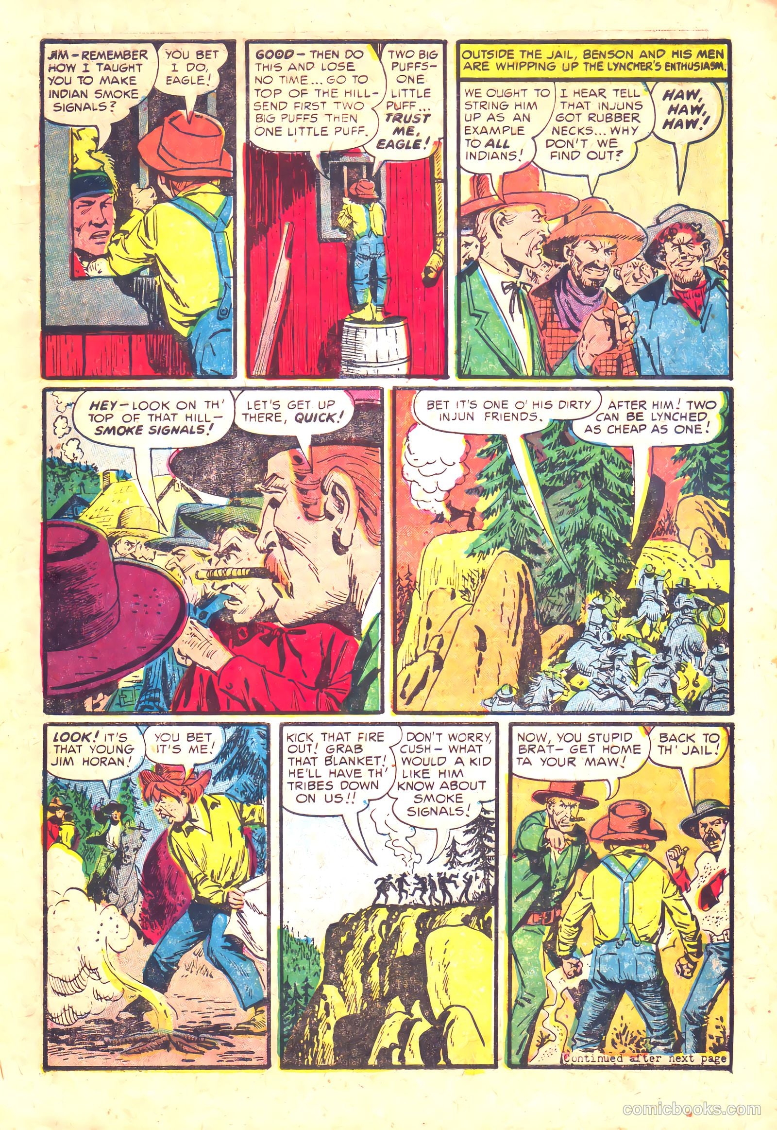 Prize Comics Western #110 (1950) — page 7 of 36