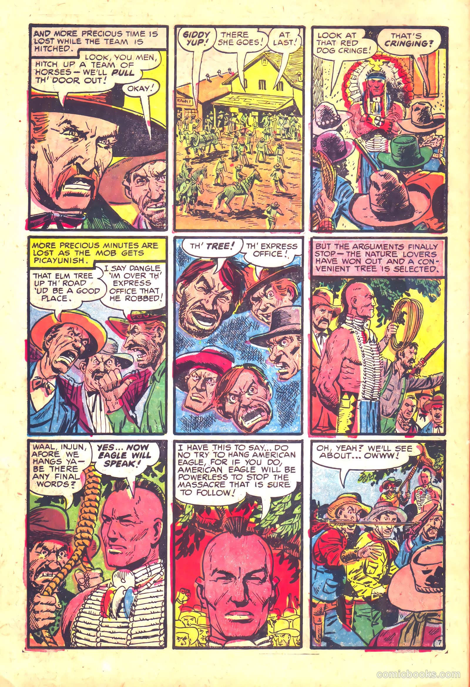 Prize Comics Western #110 (1950) — page 10 of 36