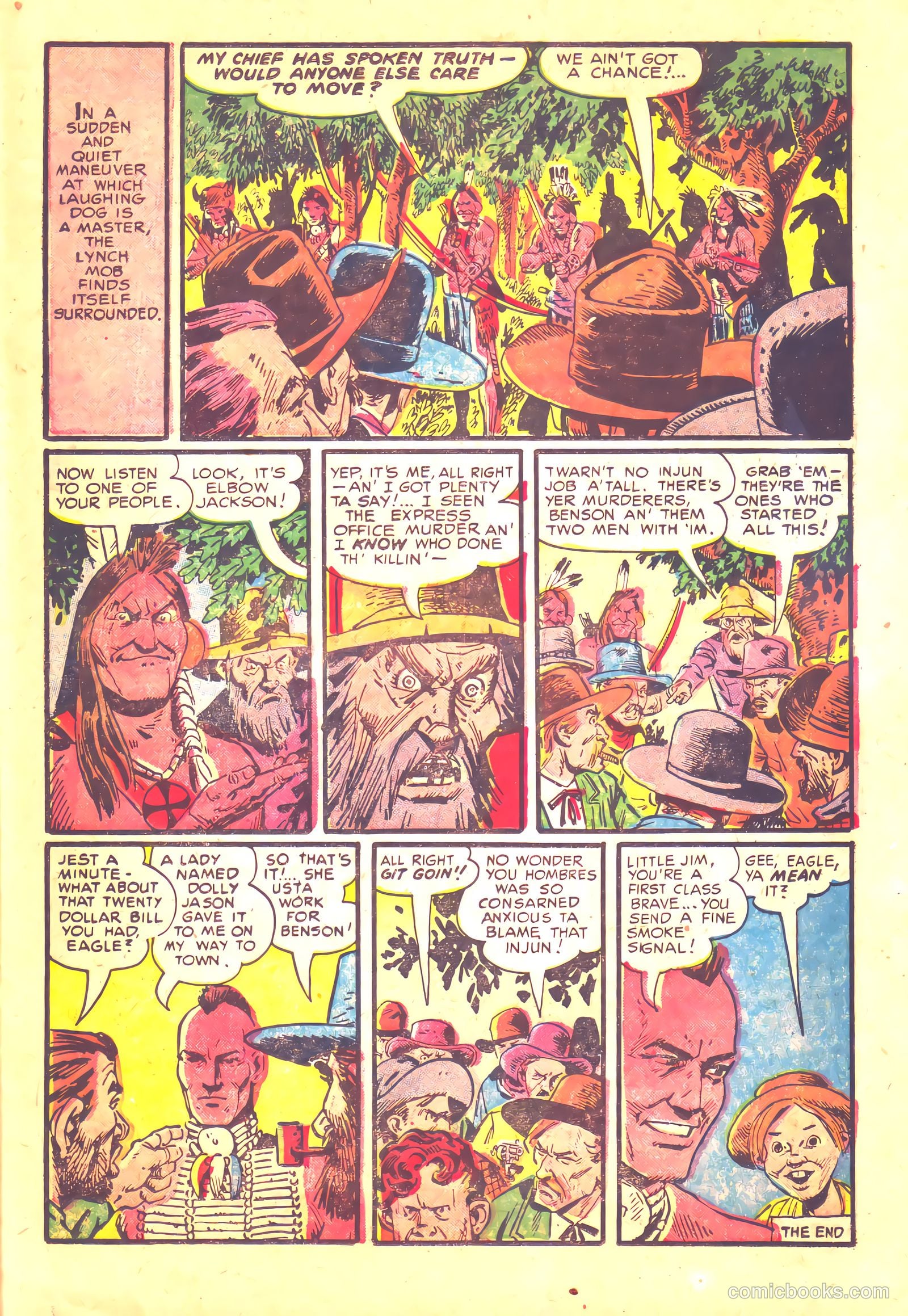 Prize Comics Western #110 (1950) — page 11 of 36
