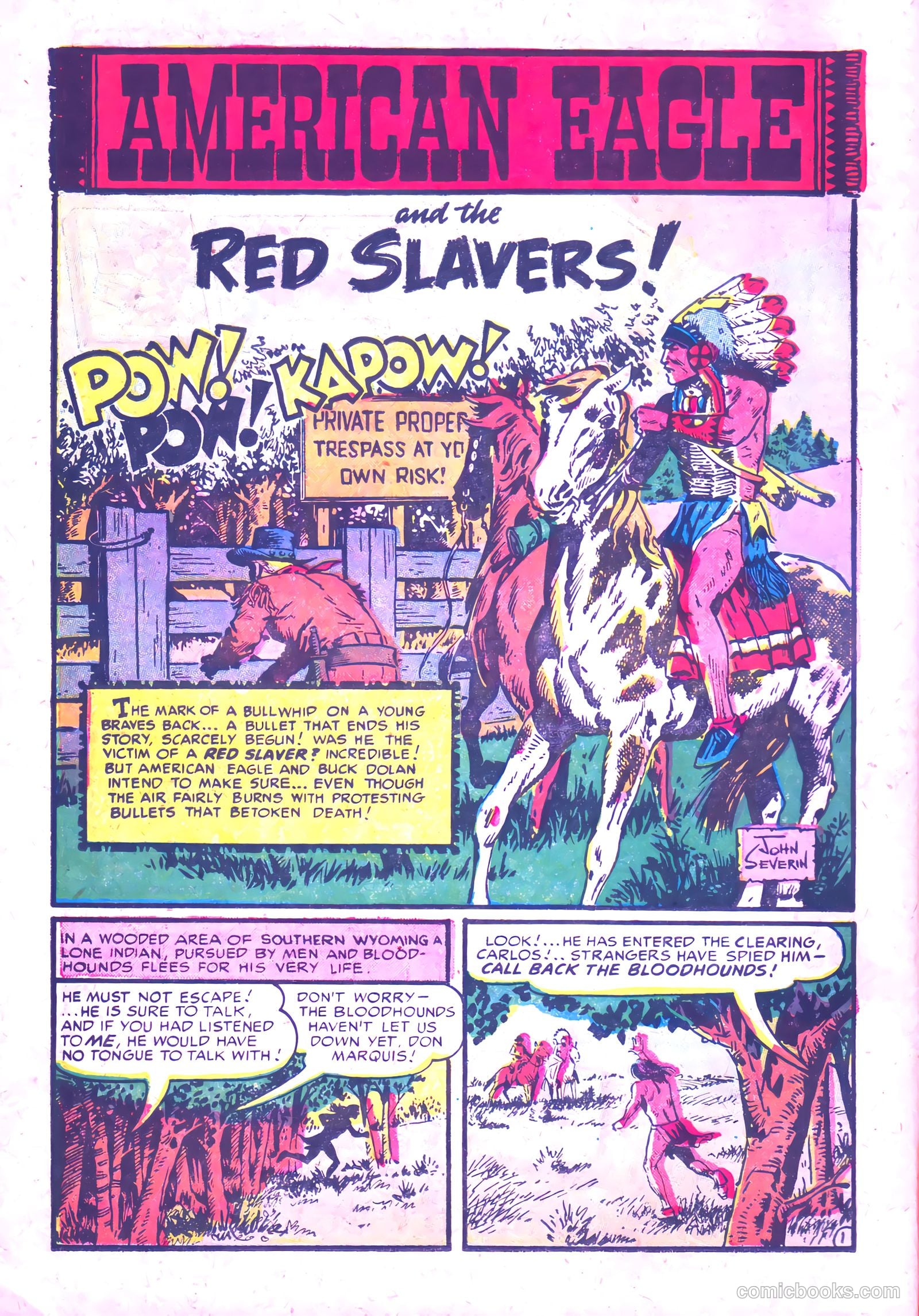 Prize Comics Western #110 (1950) — page 14 of 36
