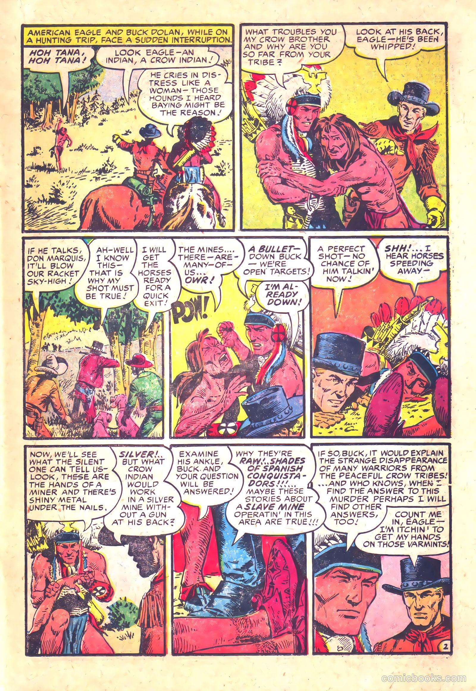 Prize Comics Western #110 (1950) — page 15 of 36