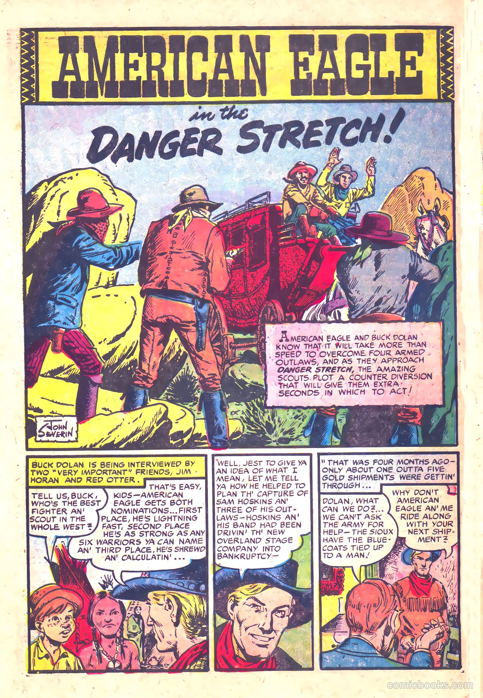 Prize Comics Western #110 (1950) — page 30 of 36