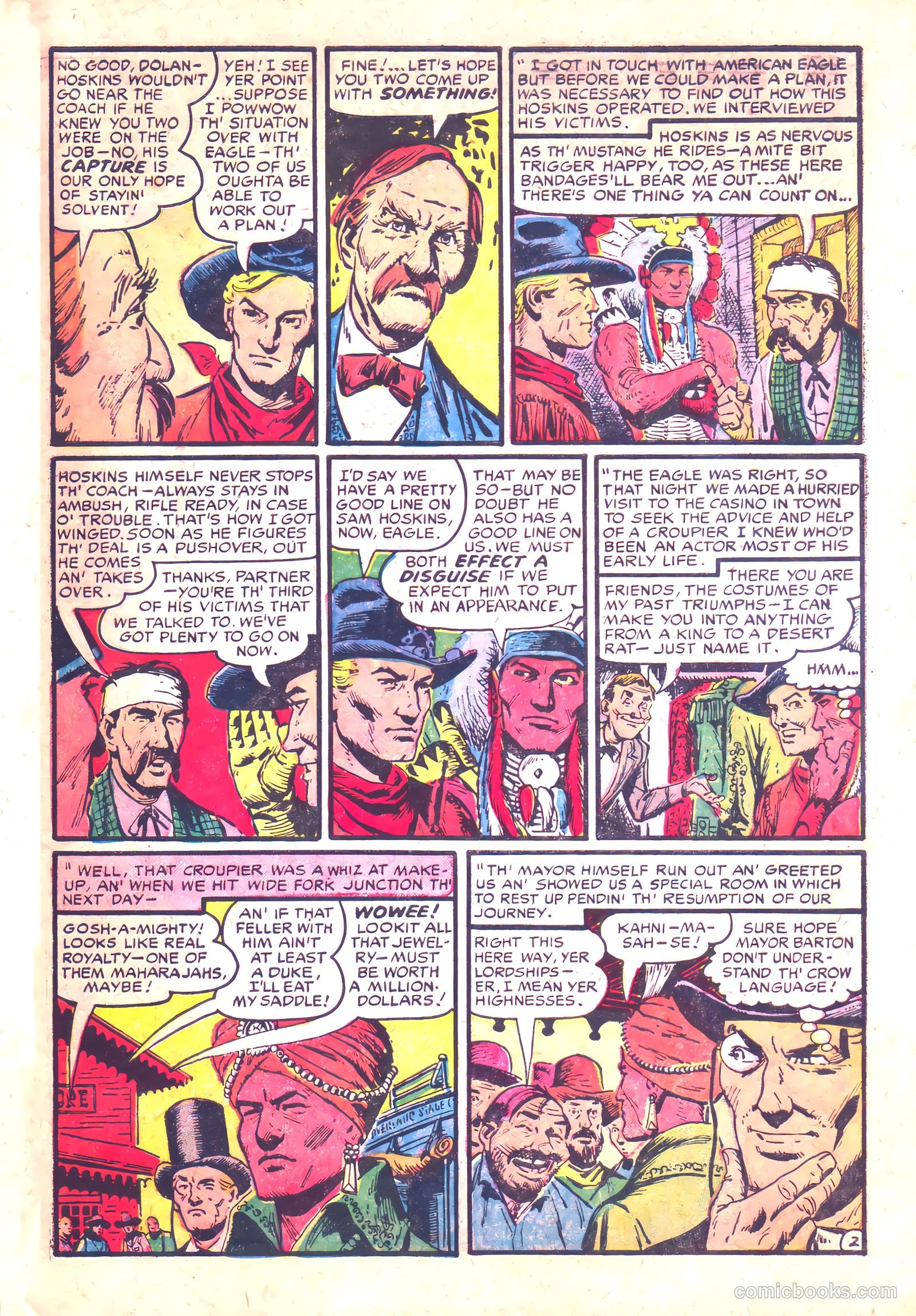 Prize Comics Western #110 (1950) — page 31 of 36