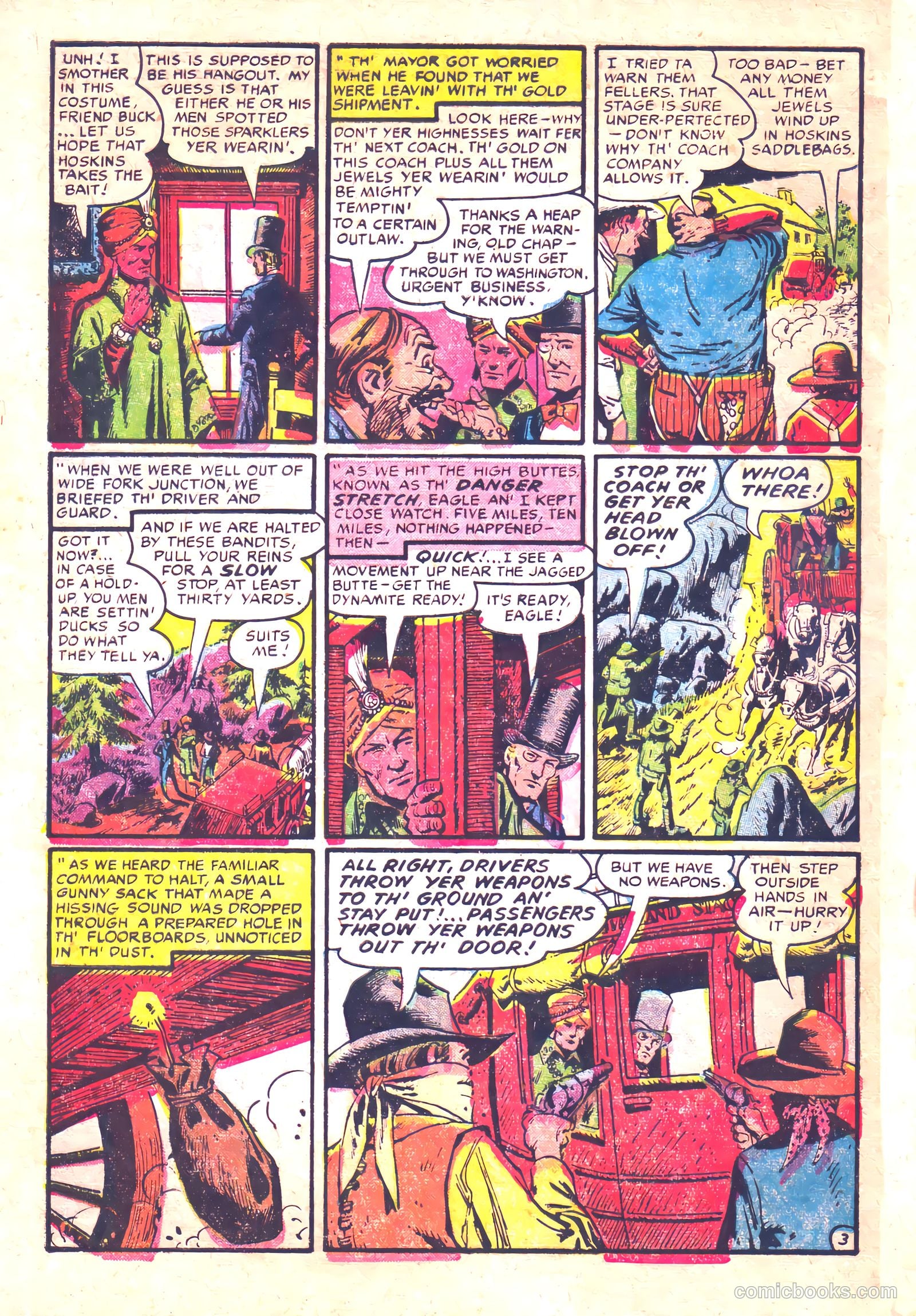 Prize Comics Western #110 (1950) — page 32 of 36