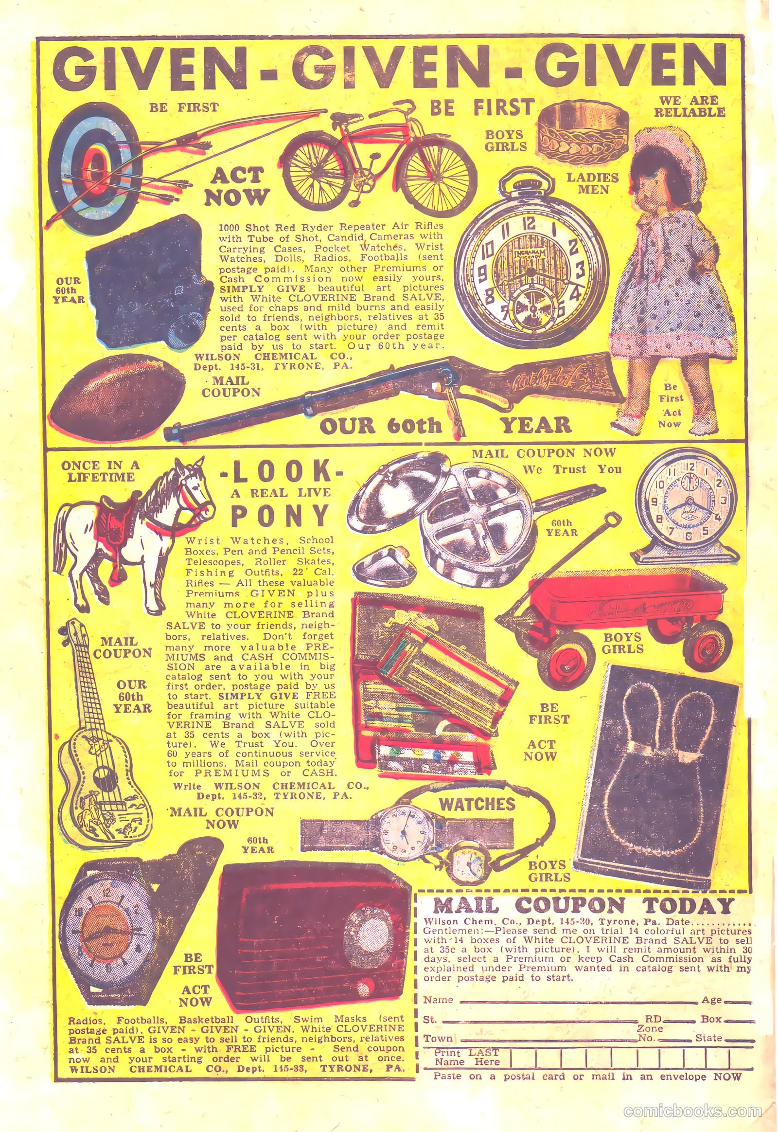 Prize Comics Western #110 (1950) — page 34 of 36