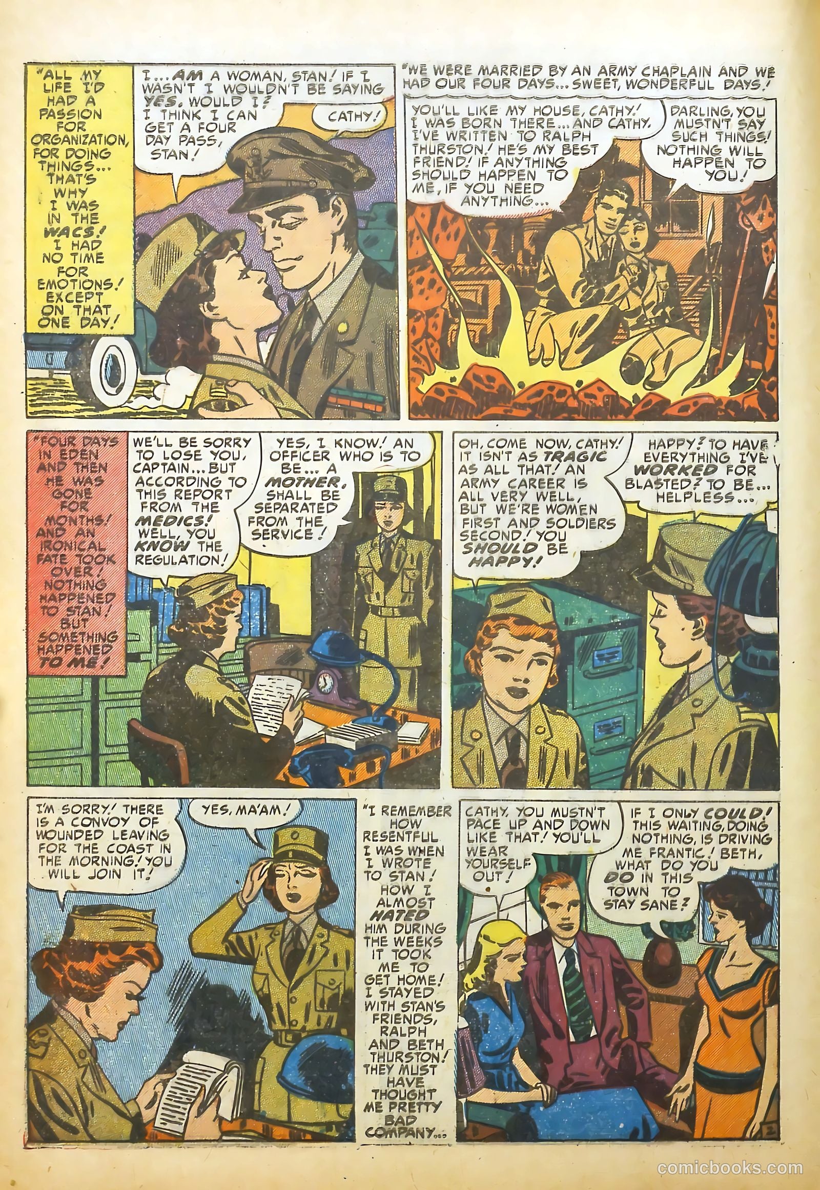 Young Romance #45 (1953) — page 16 of 53