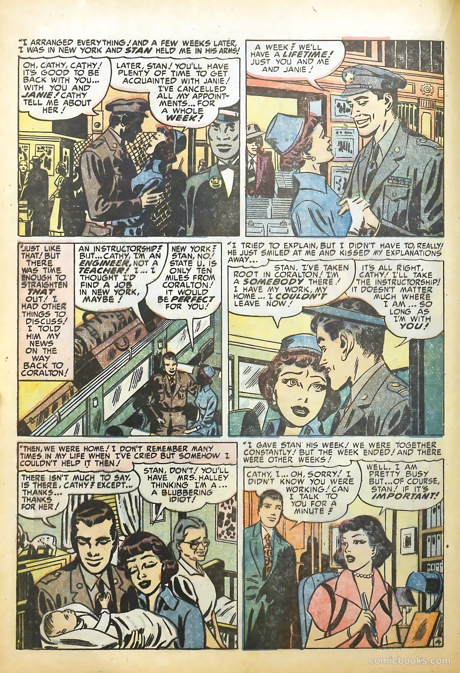 Young Romance #45 (1953) — page 18 of 53