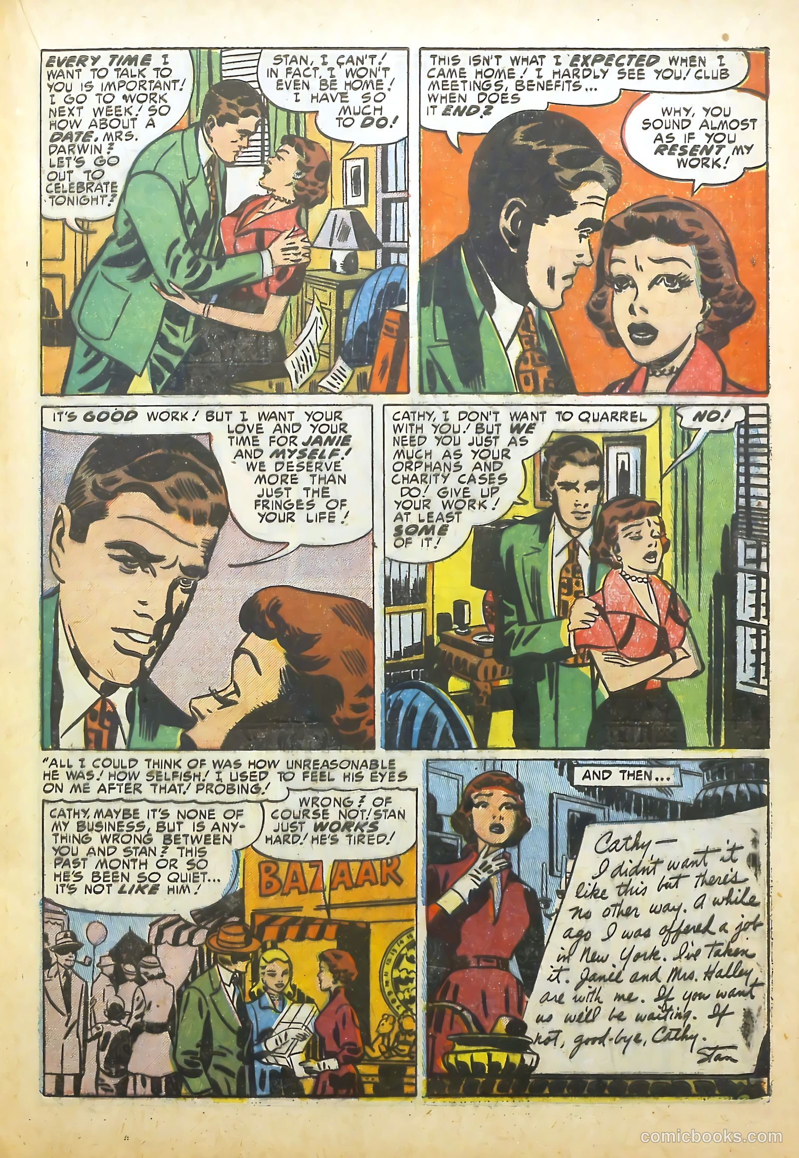 Young Romance #45 (1953) — page 19 of 53