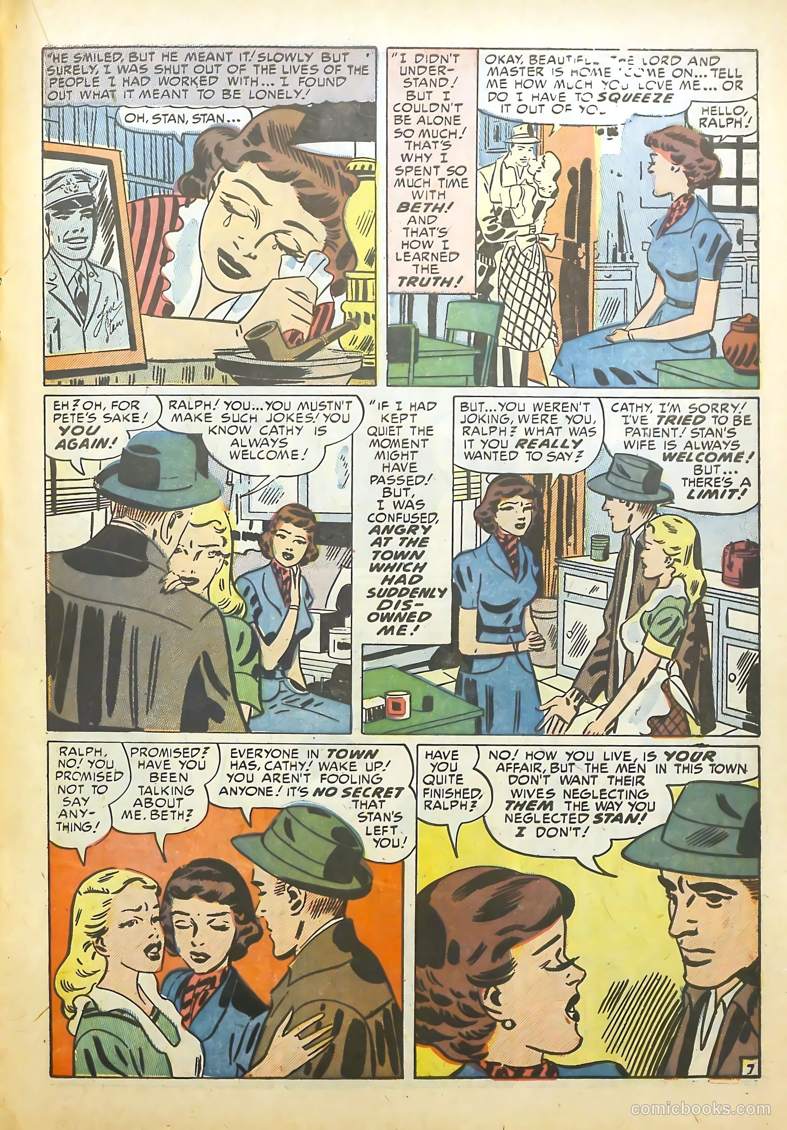 Young Romance #45 (1953) — page 21 of 53