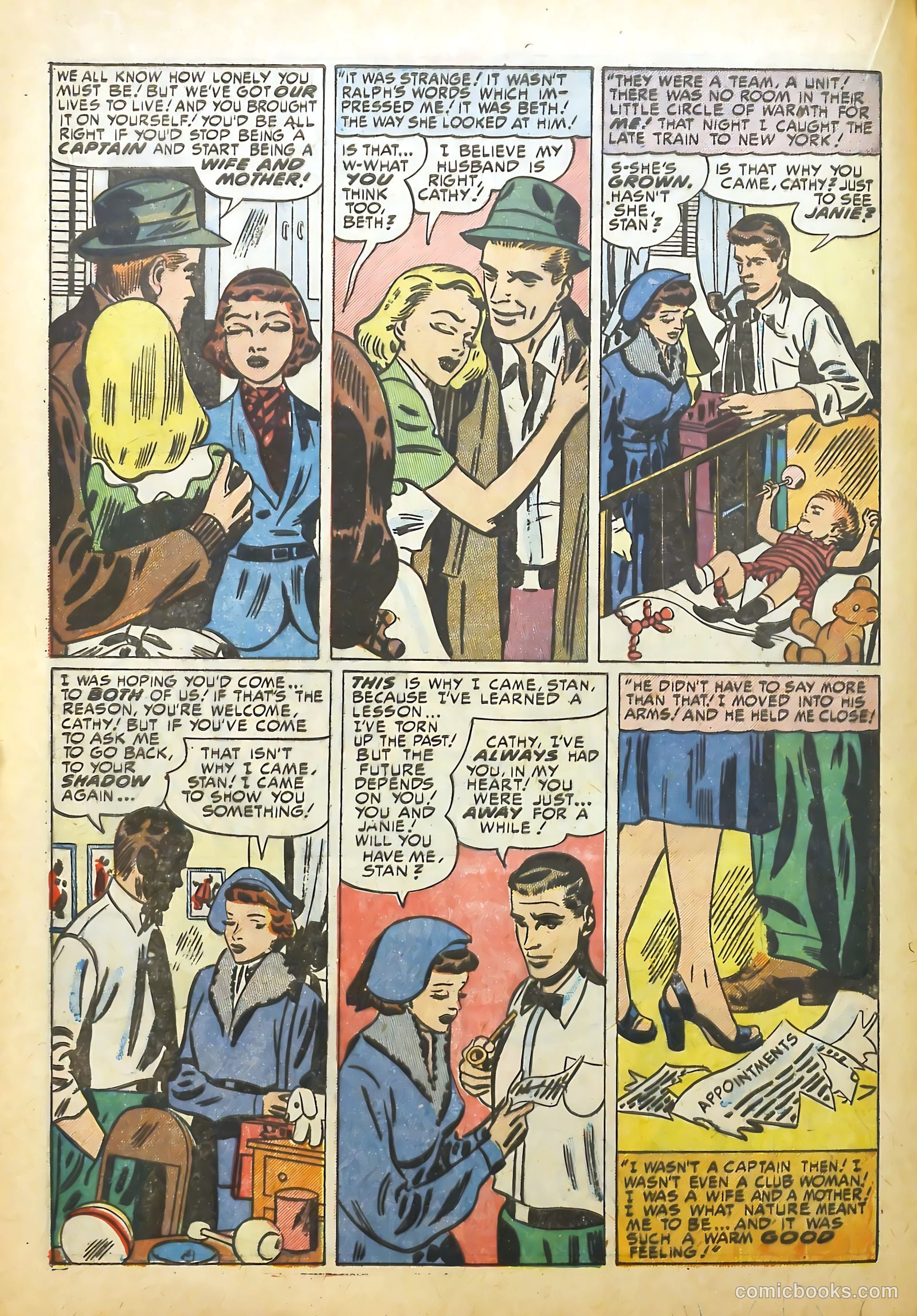 Young Romance #45 (1953) — page 22 of 53