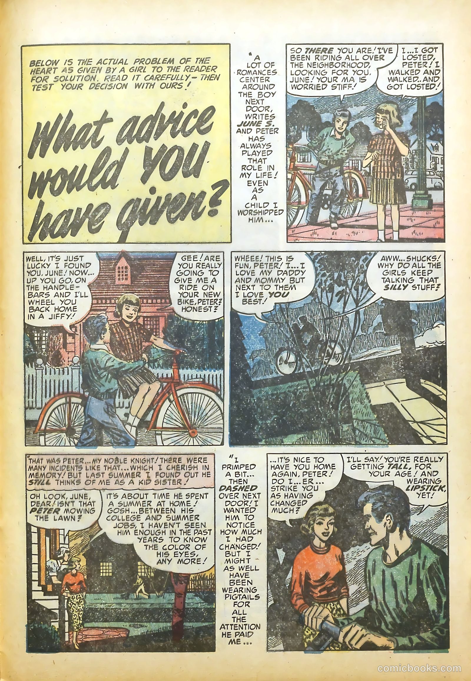 Young Romance #45 (1953) — page 35 of 53
