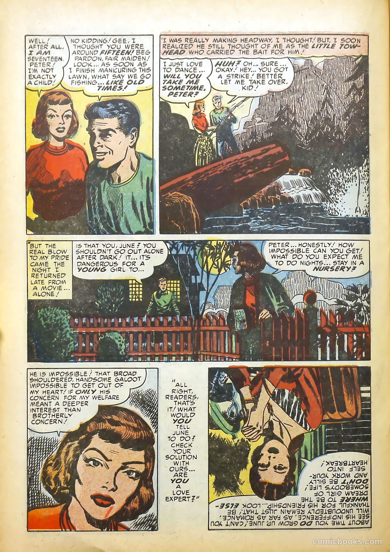 Young Romance #45 (1953) — page 36 of 53