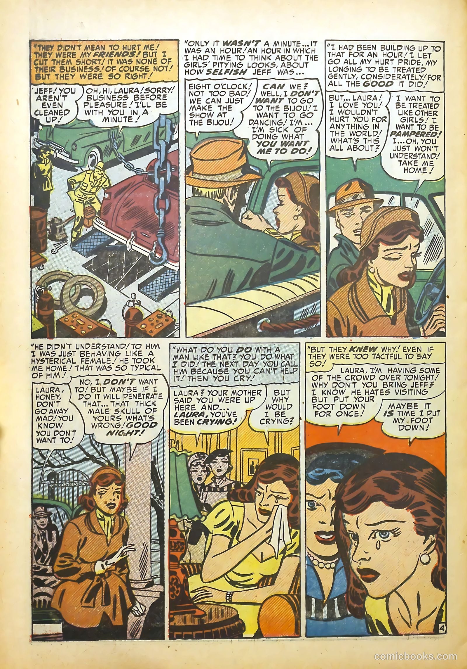 Young Romance #45 (1953) — page 45 of 53