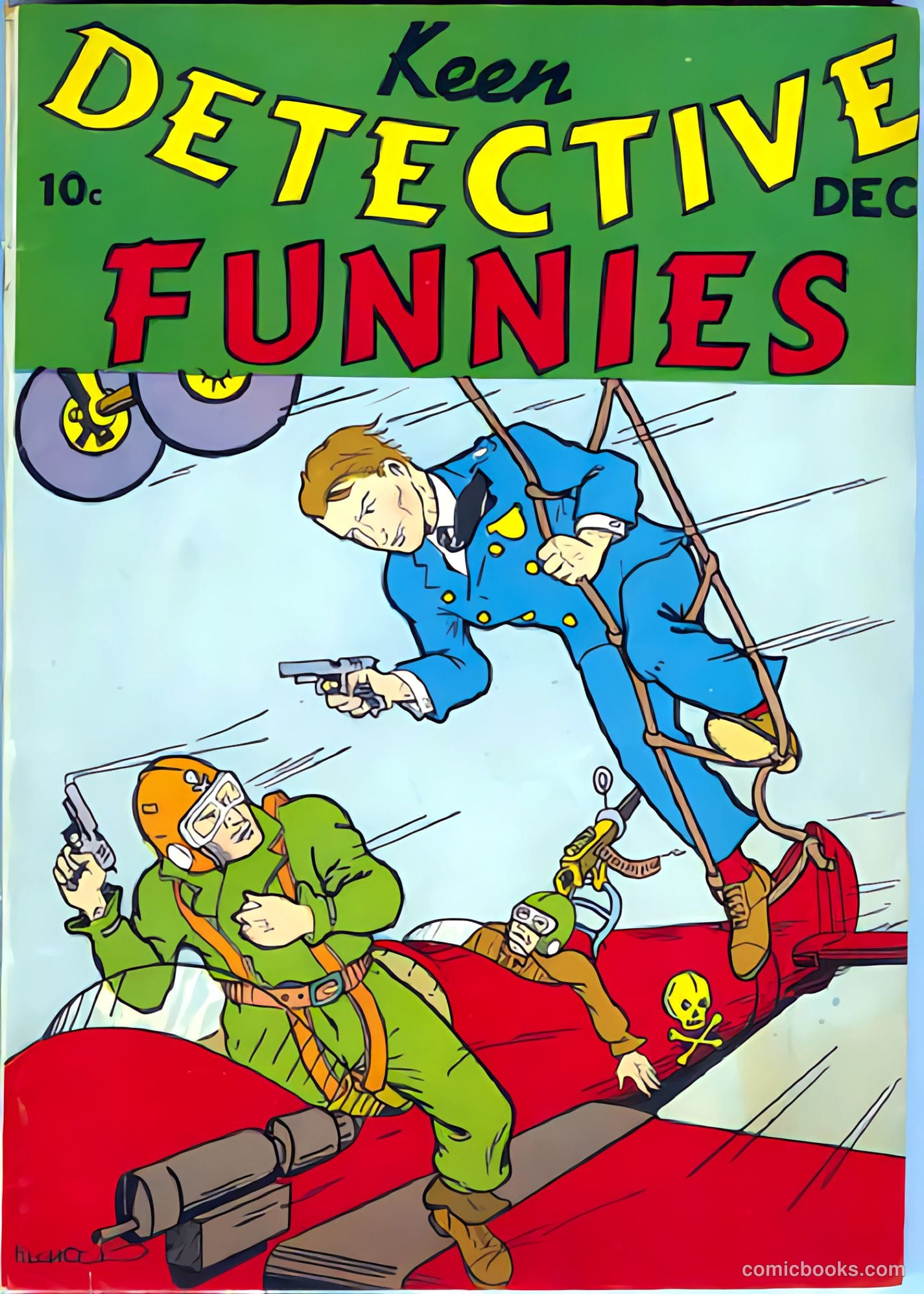 Keen Detective Funnies 4 v1 #11