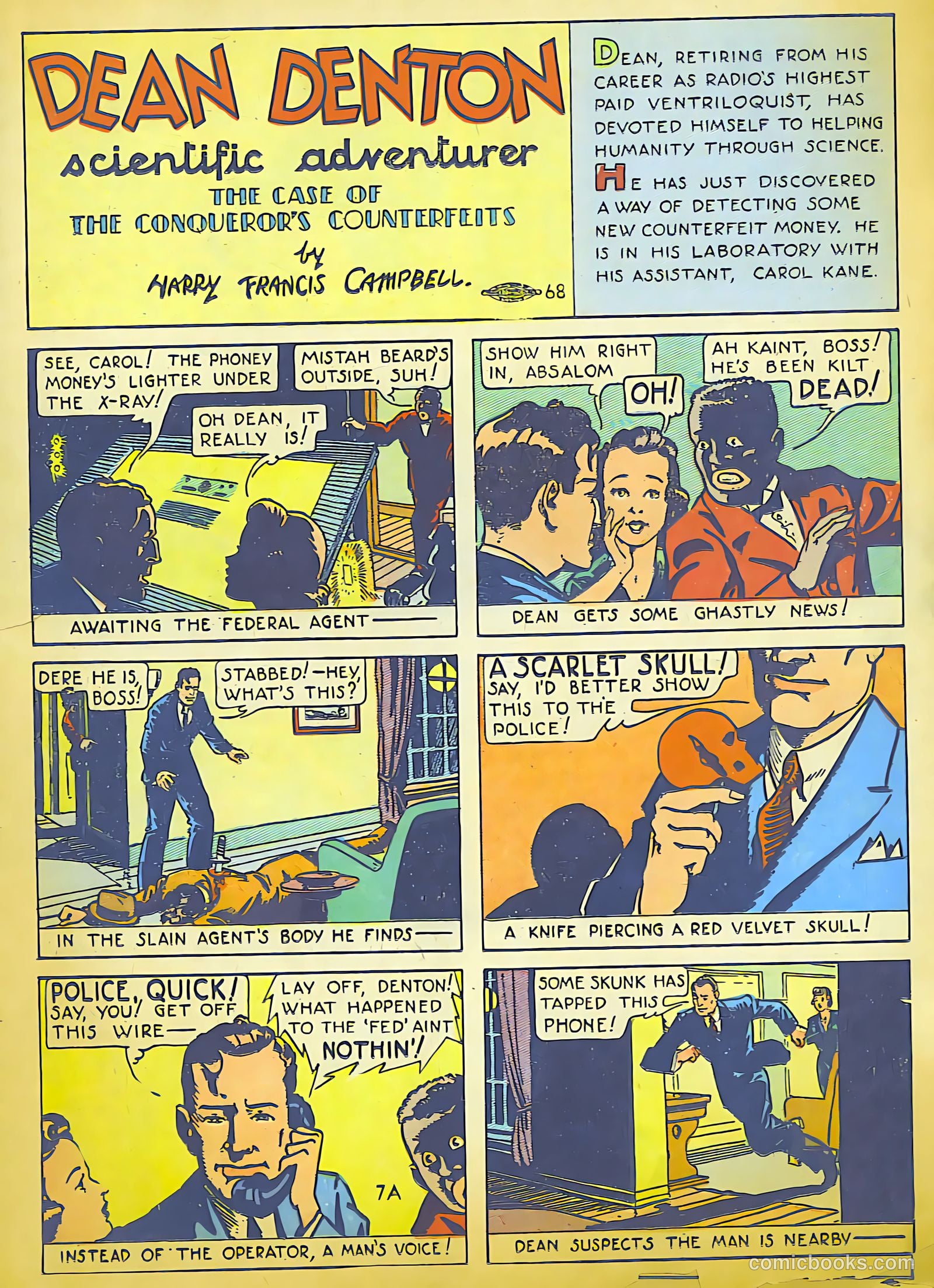 Keen Detective Funnies 4 v1 #11 — page 2 of 49