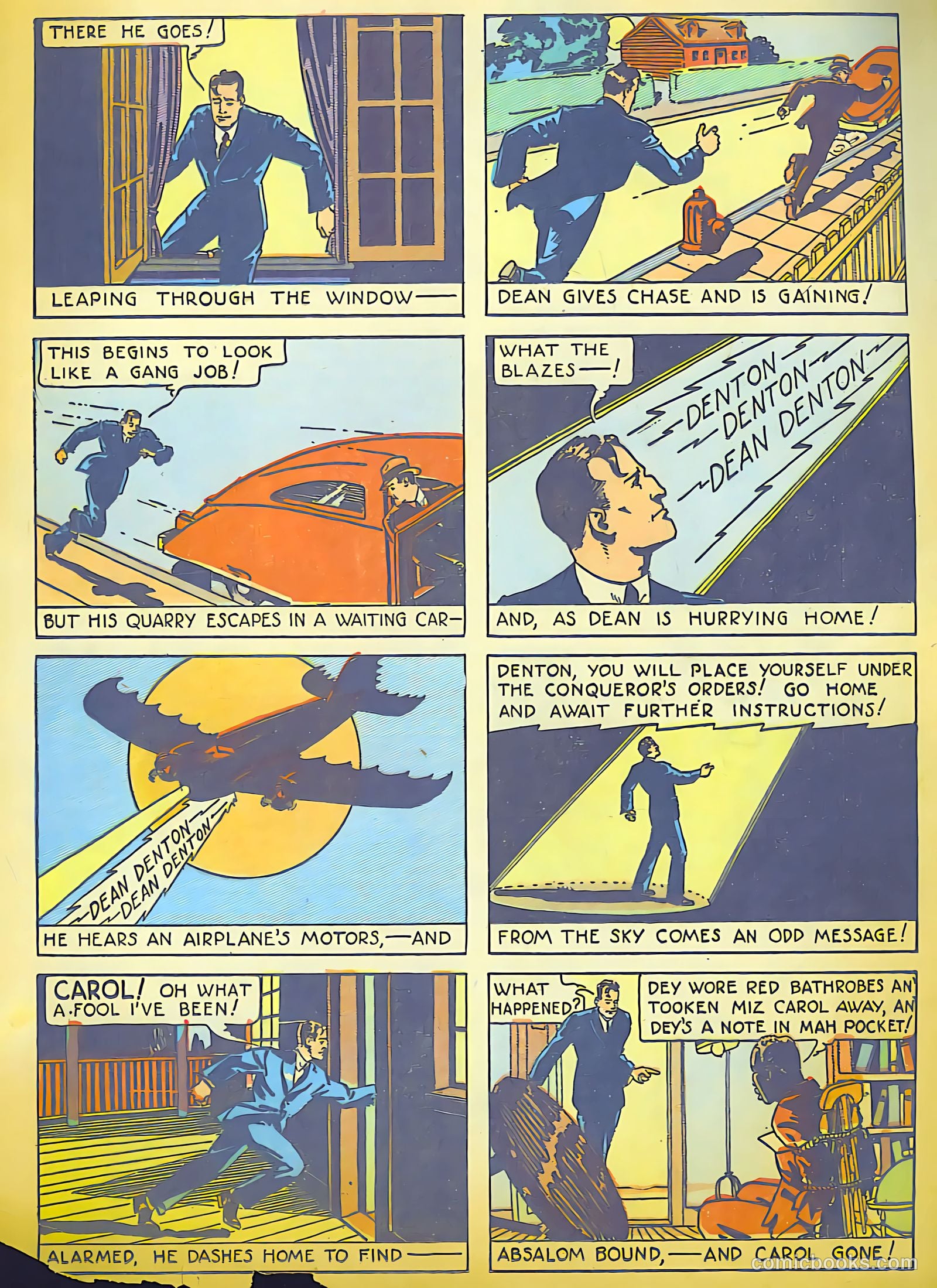 Keen Detective Funnies 4 v1 #11 — page 3 of 49