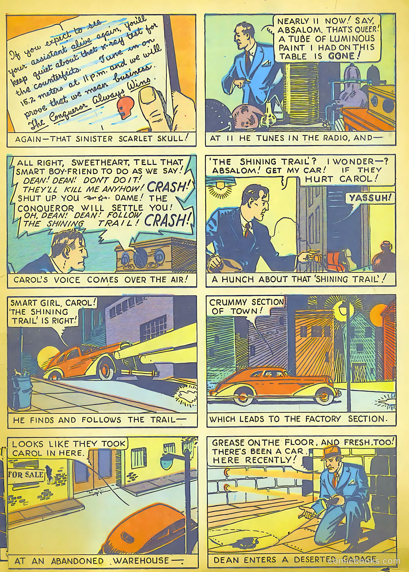 Keen Detective Funnies 4 v1 #11 — page 4 of 49