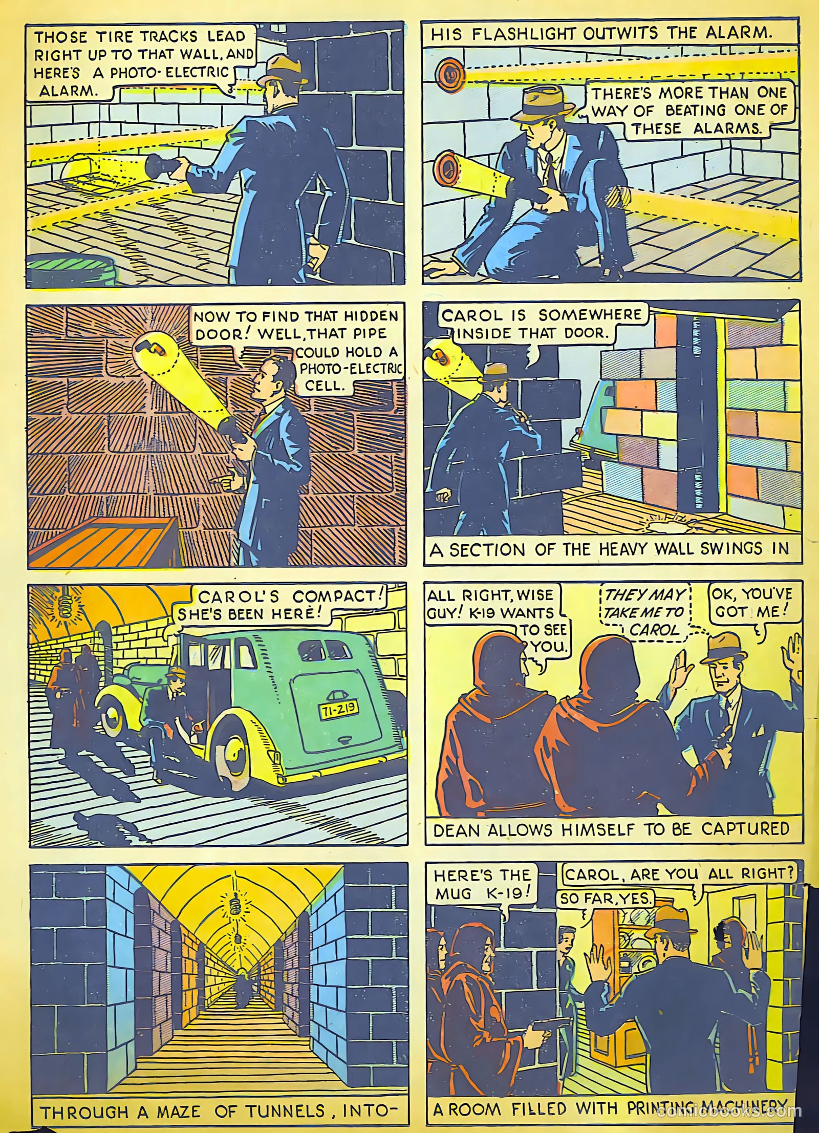 Keen Detective Funnies 4 v1 #11 — page 5 of 49