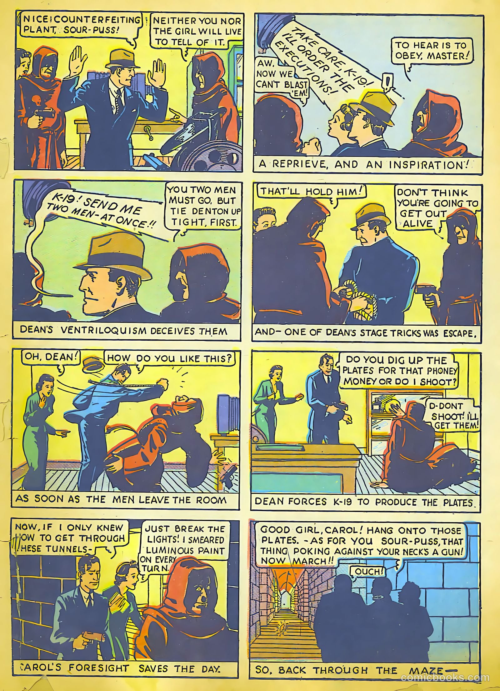 Keen Detective Funnies 4 v1 #11 — page 6 of 49