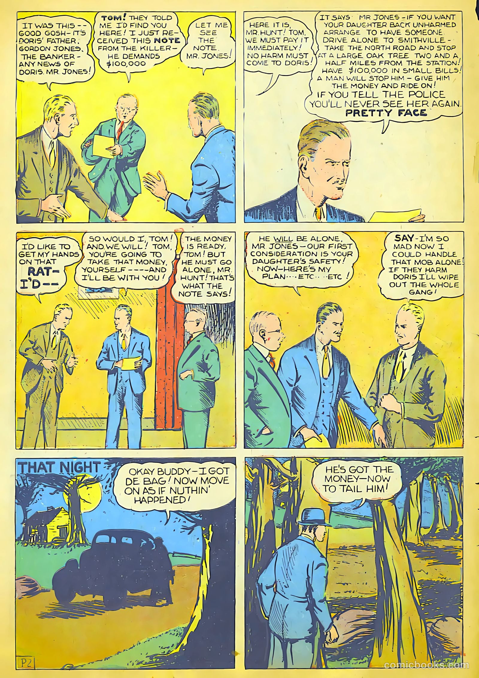 Keen Detective Funnies 4 v1 #11 — page 9 of 49
