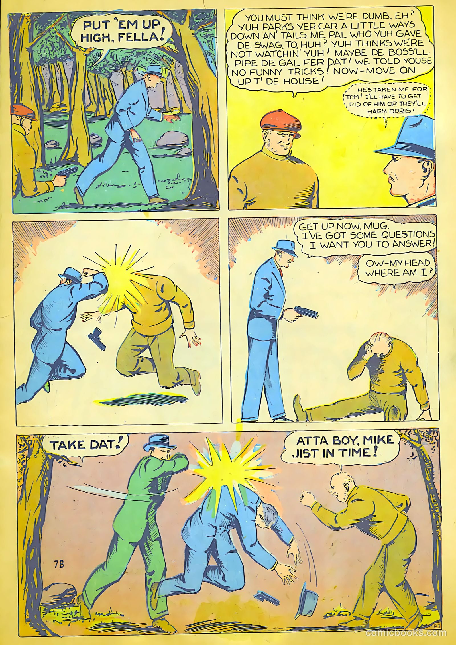 Keen Detective Funnies 4 v1 #11 — page 10 of 49
