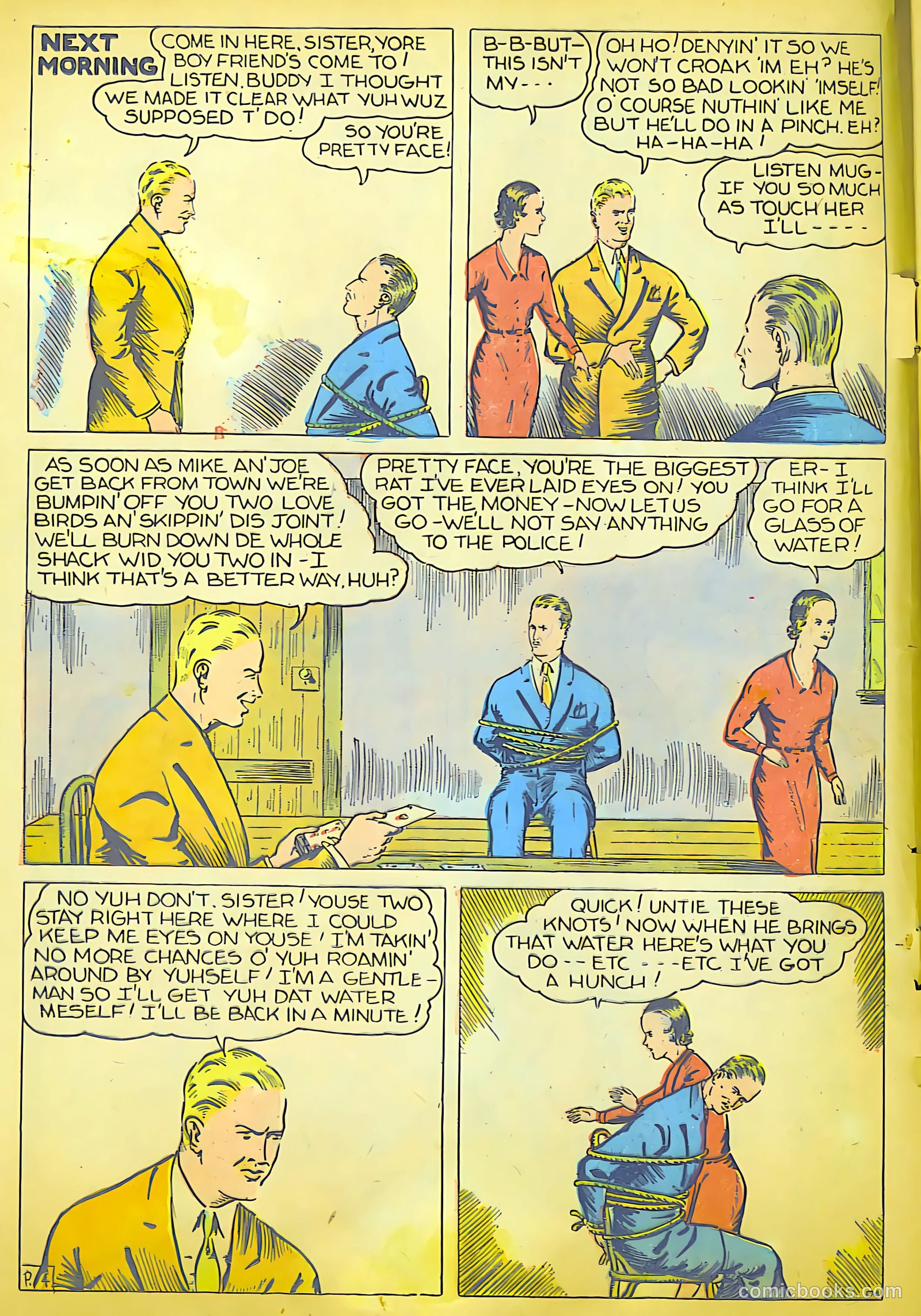 Keen Detective Funnies 4 v1 #11 — page 11 of 49