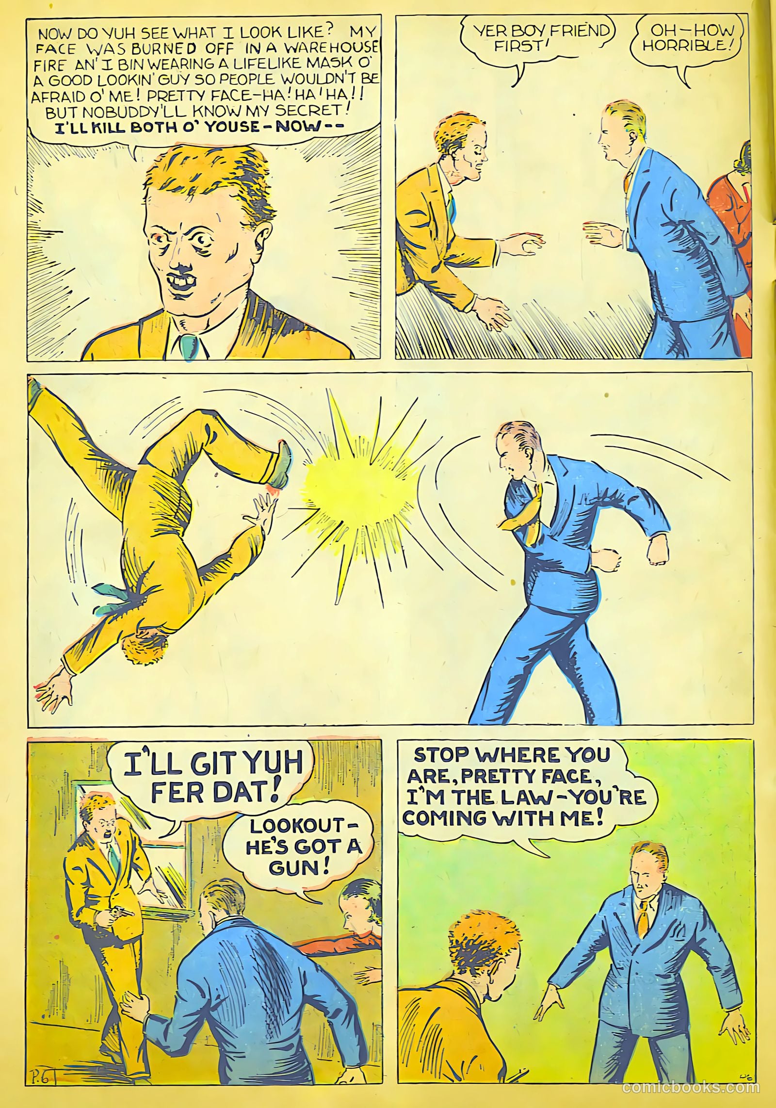 Keen Detective Funnies 4 v1 #11 — page 13 of 49