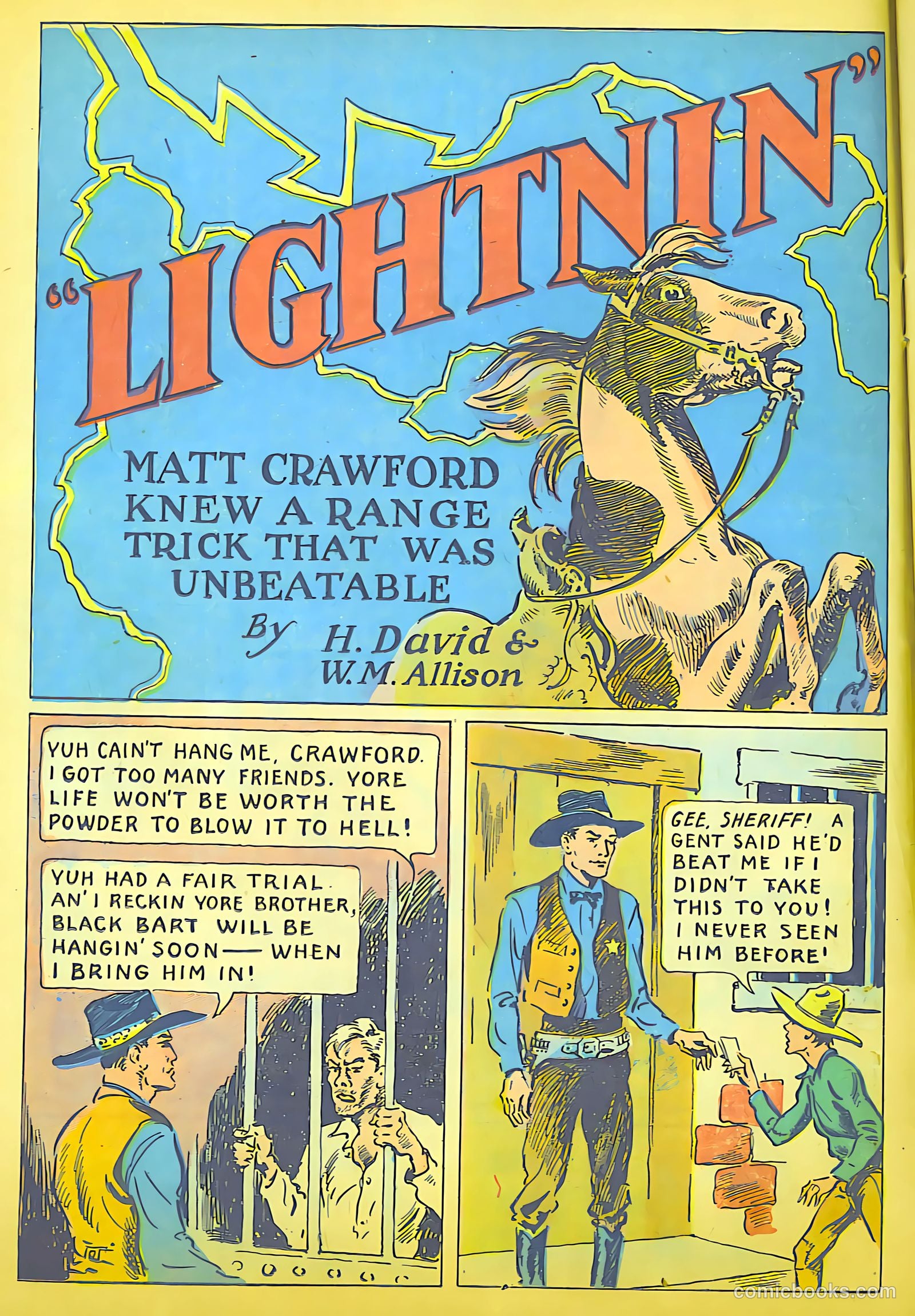 Keen Detective Funnies 4 v1 #11 — page 15 of 49