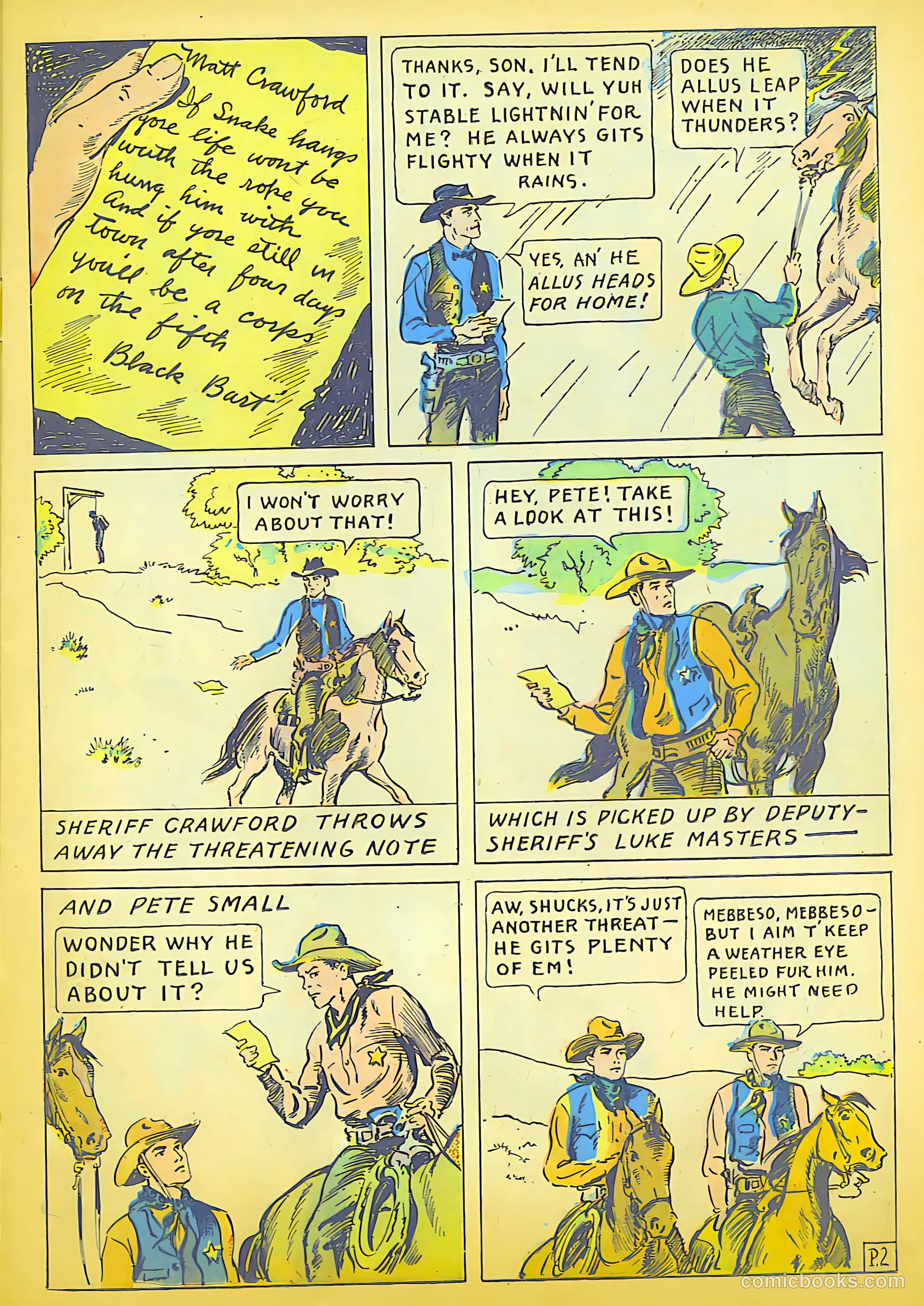 Keen Detective Funnies 4 v1 #11 — page 16 of 49