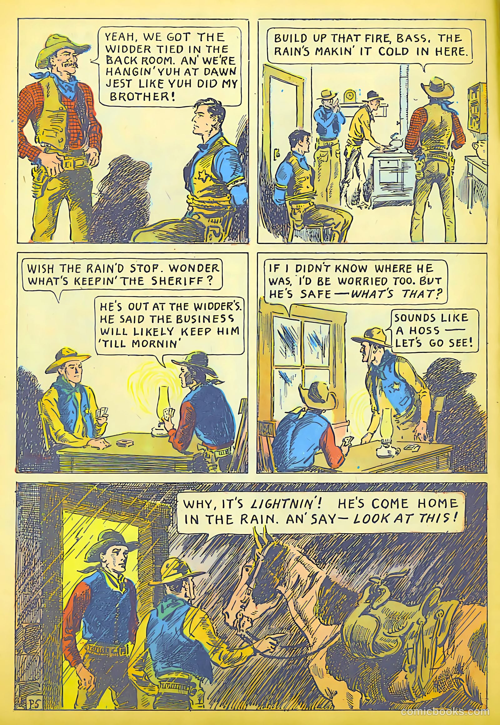 Keen Detective Funnies 4 v1 #11 — page 19 of 49
