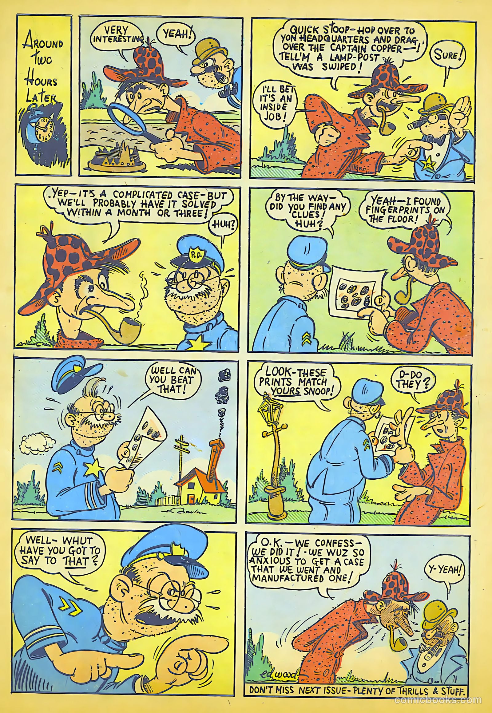 Keen Detective Funnies 4 v1 #11 — page 26 of 49