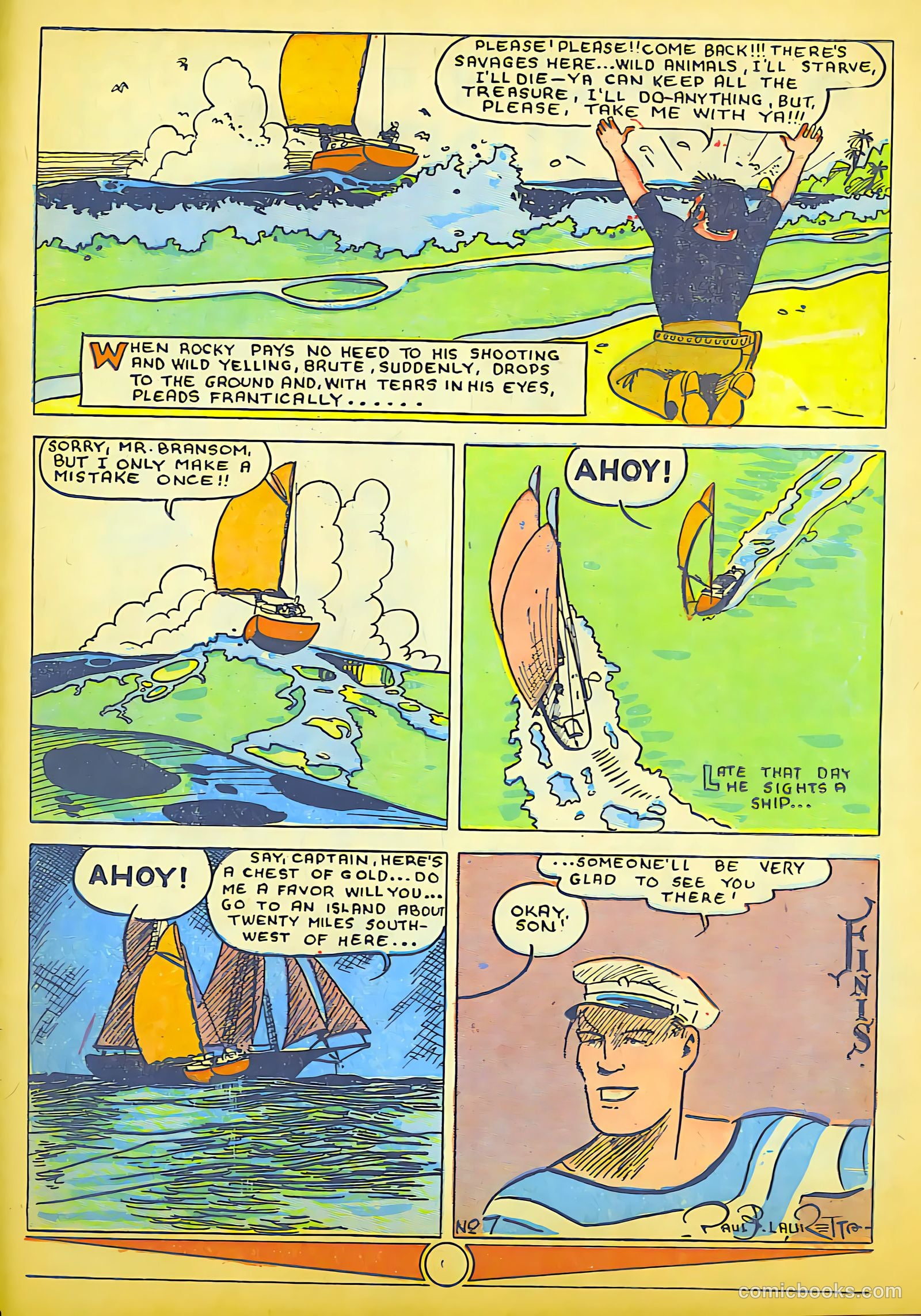 Keen Detective Funnies 4 v1 #11 — page 34 of 49