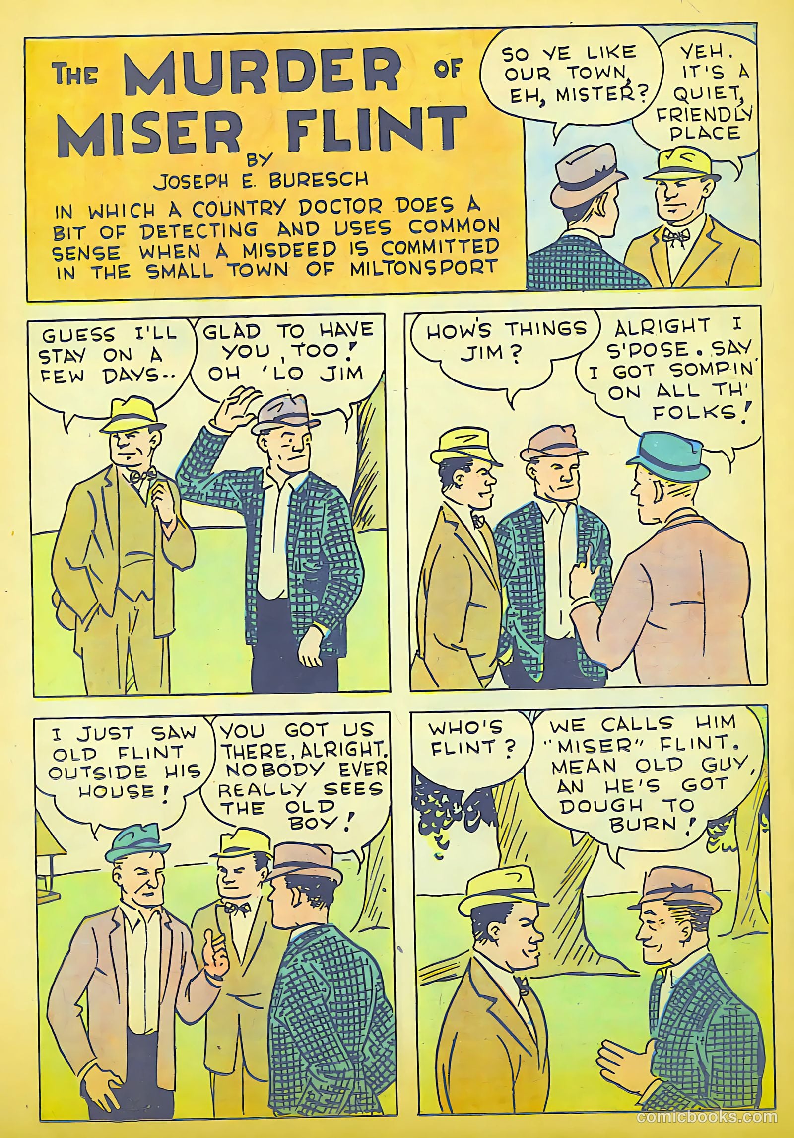 Keen Detective Funnies 4 v1 #11 — page 35 of 49